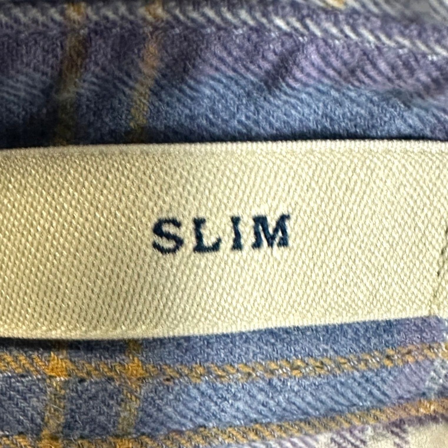 J.Crew J. Crew Shirt Button-Down Mens Large Blue Purple Plaid Linen Blend Twill Pocket Size US L / EU 52-54 / 3 - 5 Thumbnail