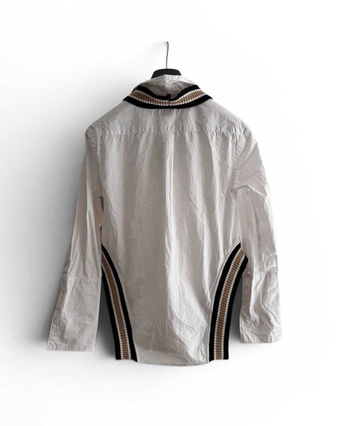 Burberry Burberry Optic Rib Knit Shirt Size S / US 4 / IT 40 - 2 Thumbnail