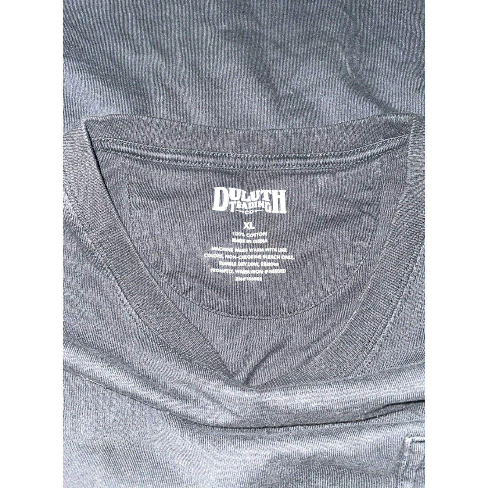 Duluth Trading Company DULUTH TRADING CO Black Pocket T-Shirt Mens XL Short Sleeve Size US 36 / EU 52 - 5 Thumbnail