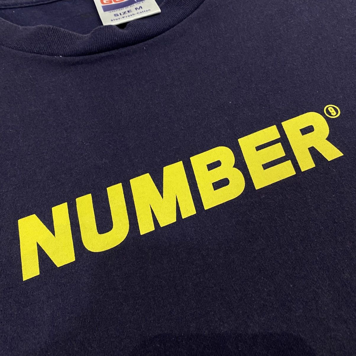 Japanese Brand × Number (N)ine Number (N)ine x Goat Oversized Logo Tee Size US M / EU 48-50 / 2 - 3 Thumbnail