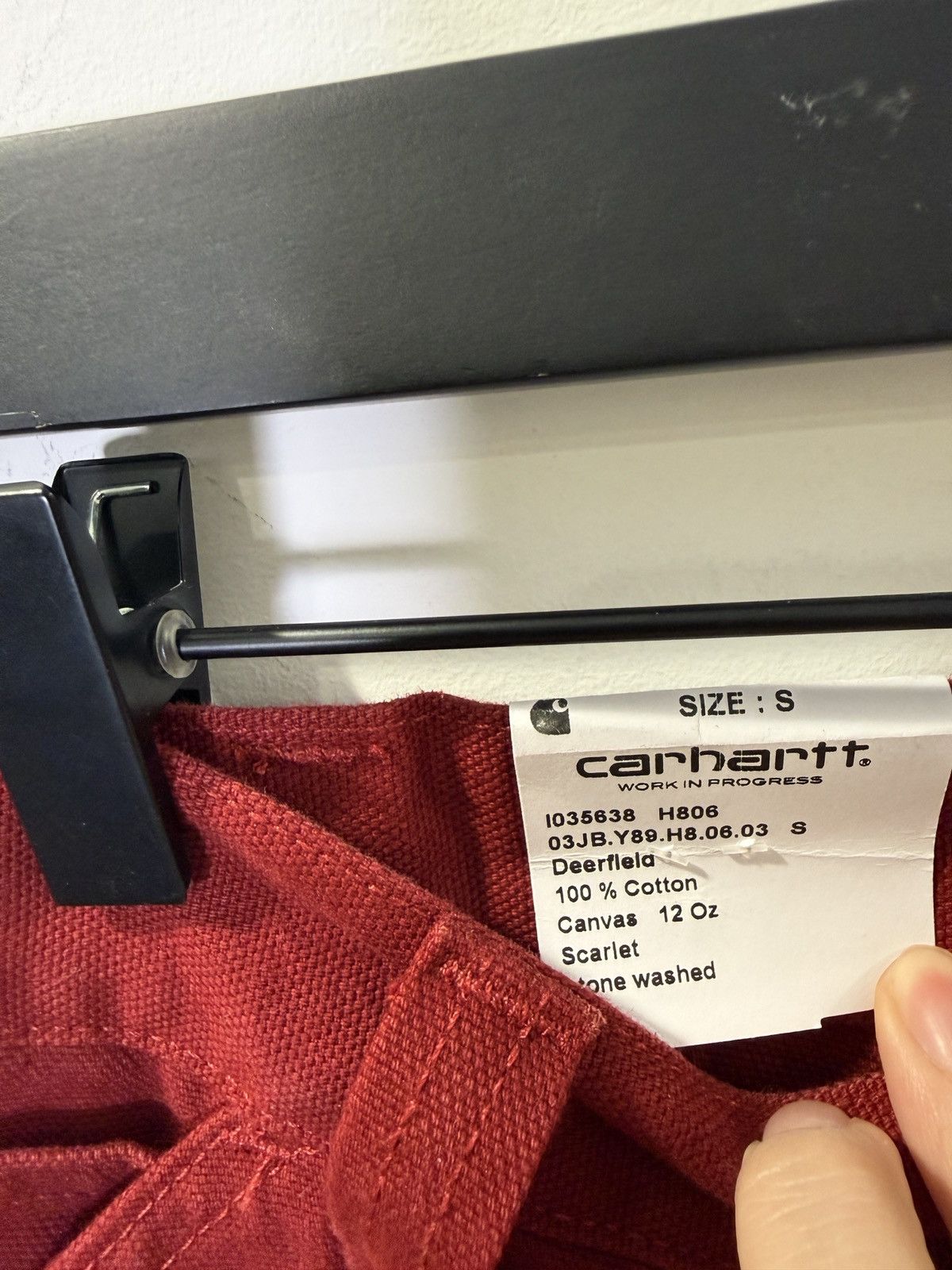 Carhartt Carhartt WIP OG Double Knee Pant – Scarlet Red New With Tags Size US 30 / EU 46 - 5 Thumbnail