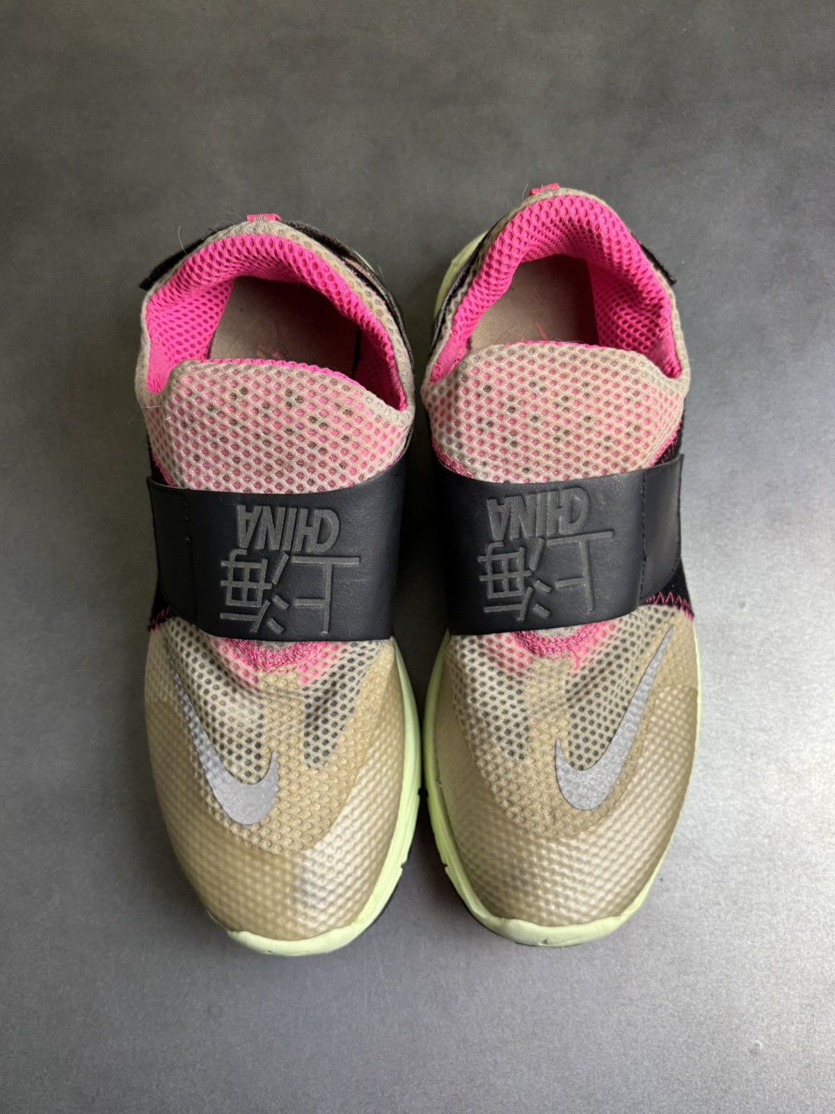 Nike 2013 Nike Lunarfly 306 Shanghai SlipOn Velcro Shoes Ninja 3M Size US 10 / EU 43 - 17 Thumbnail