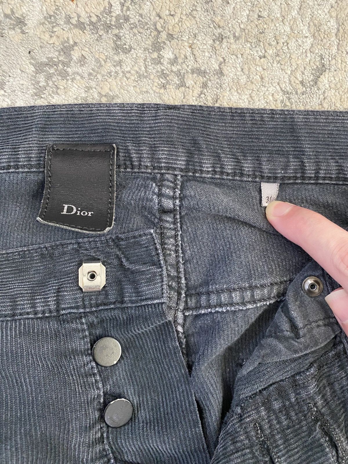 Dior Dior Homme - AW06 Corduroy Denim Hedi Slimane Size US 31 - 2 Thumbnail