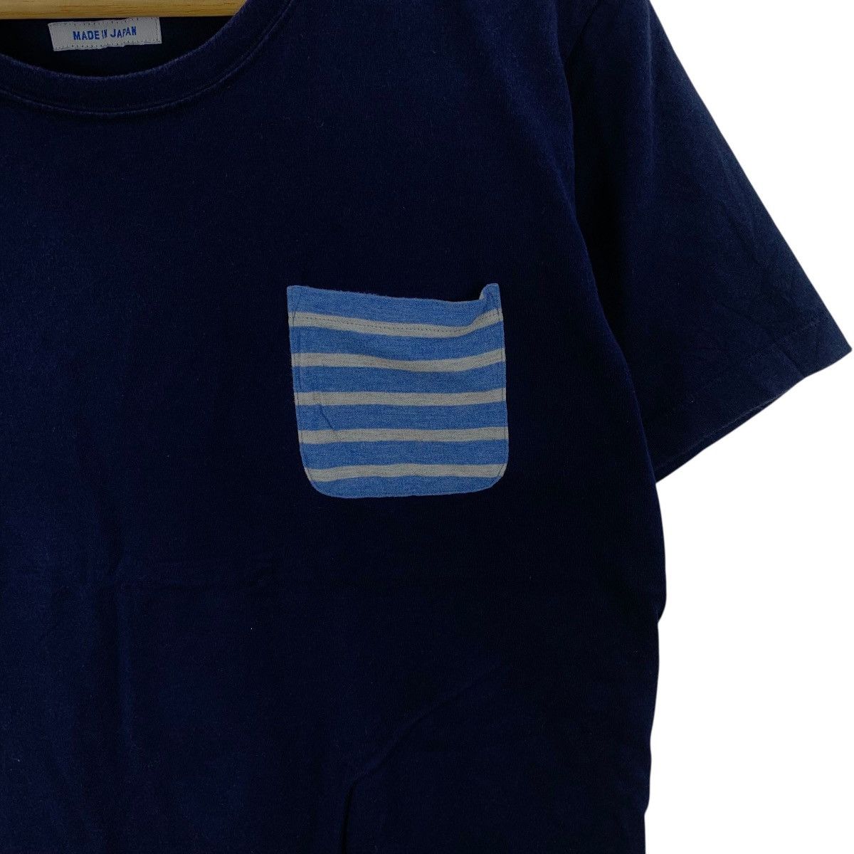 Beams Plus BEAMS PLUS Made In Japan Natural Pure Dye Pocket Tee Shirt Size US M / EU 48-50 / 2 - 5 Thumbnail