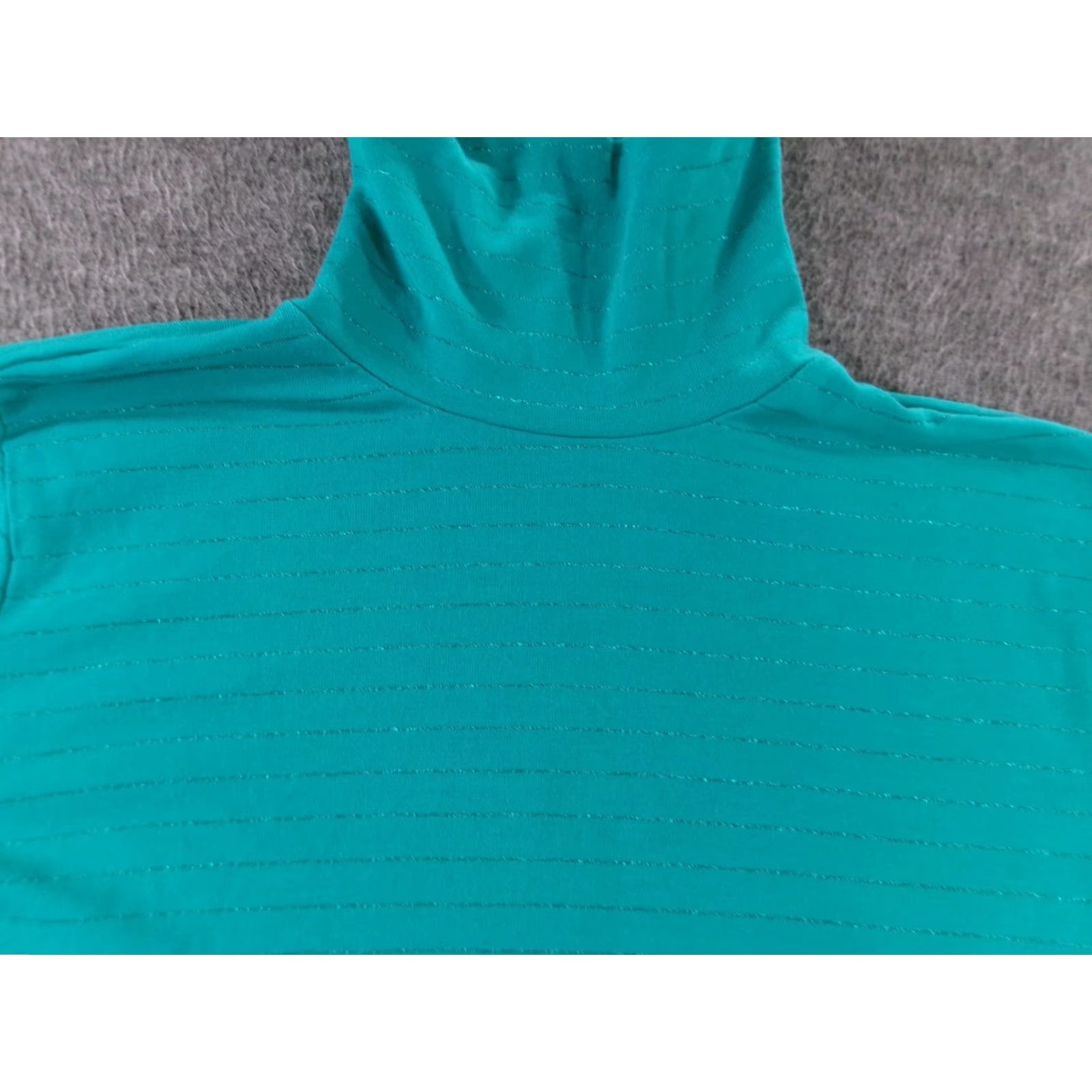 Vintage Time Tru Top Shirt Womens Large Green Base Layering Capsule Causal Turtleneck Basic Size L / US 10 / IT 46 - 2 Thumbnail