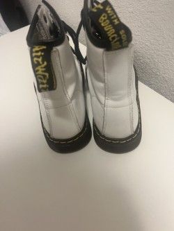 Dr. Martens white doc marten boots Size US 7 / IT 37 - 3 Thumbnail