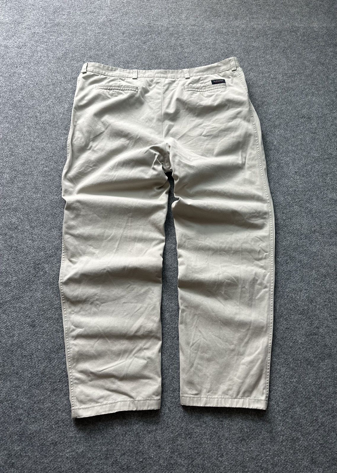 Burberry × Vintage Vintage cargo pants Burberry London sport line beige Size US 40 / EU 56 - 9 Thumbnail