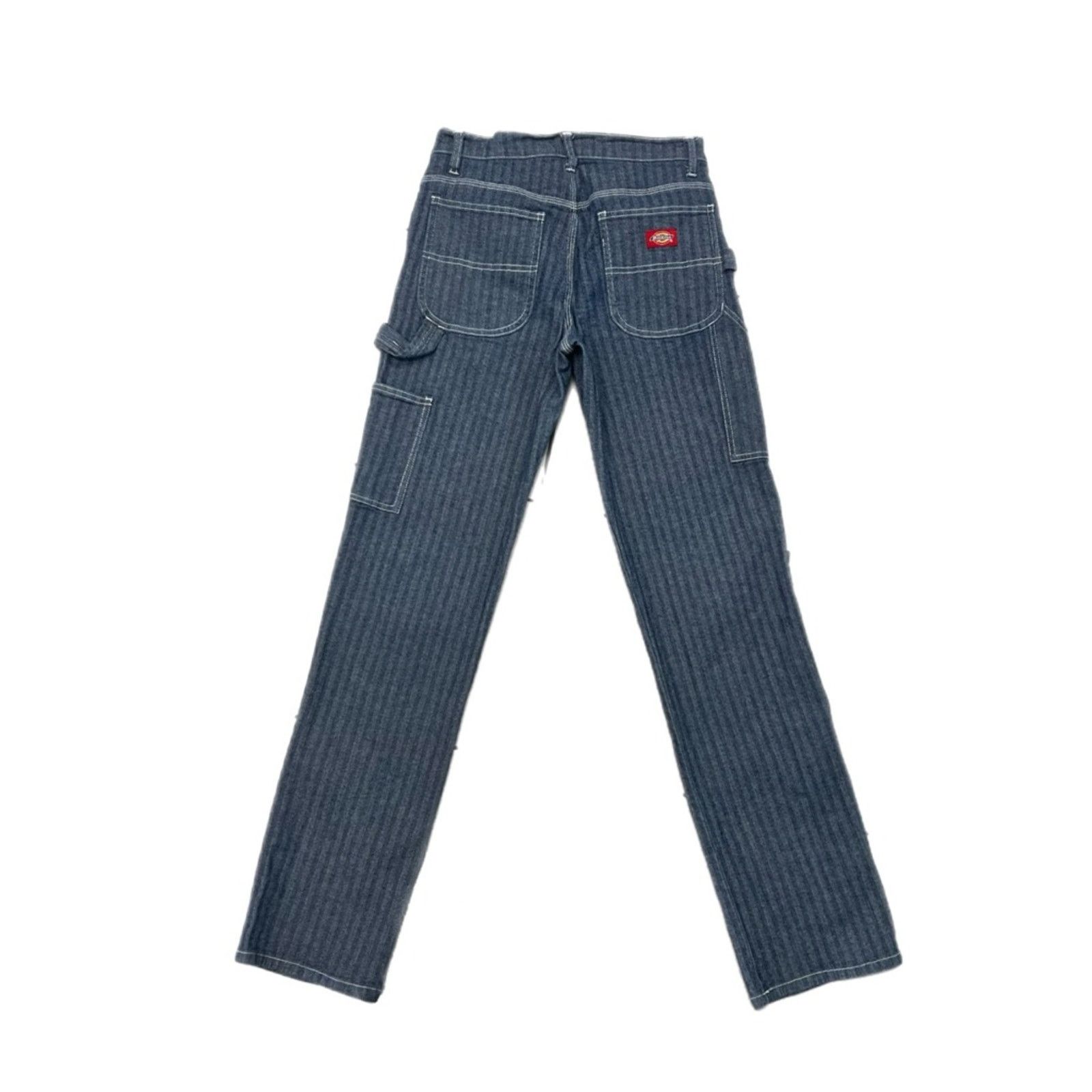 Dickies Dickies Herringbone Carpenter Blue Pants Size 28" / US 6 / IT 42 - 2 Thumbnail