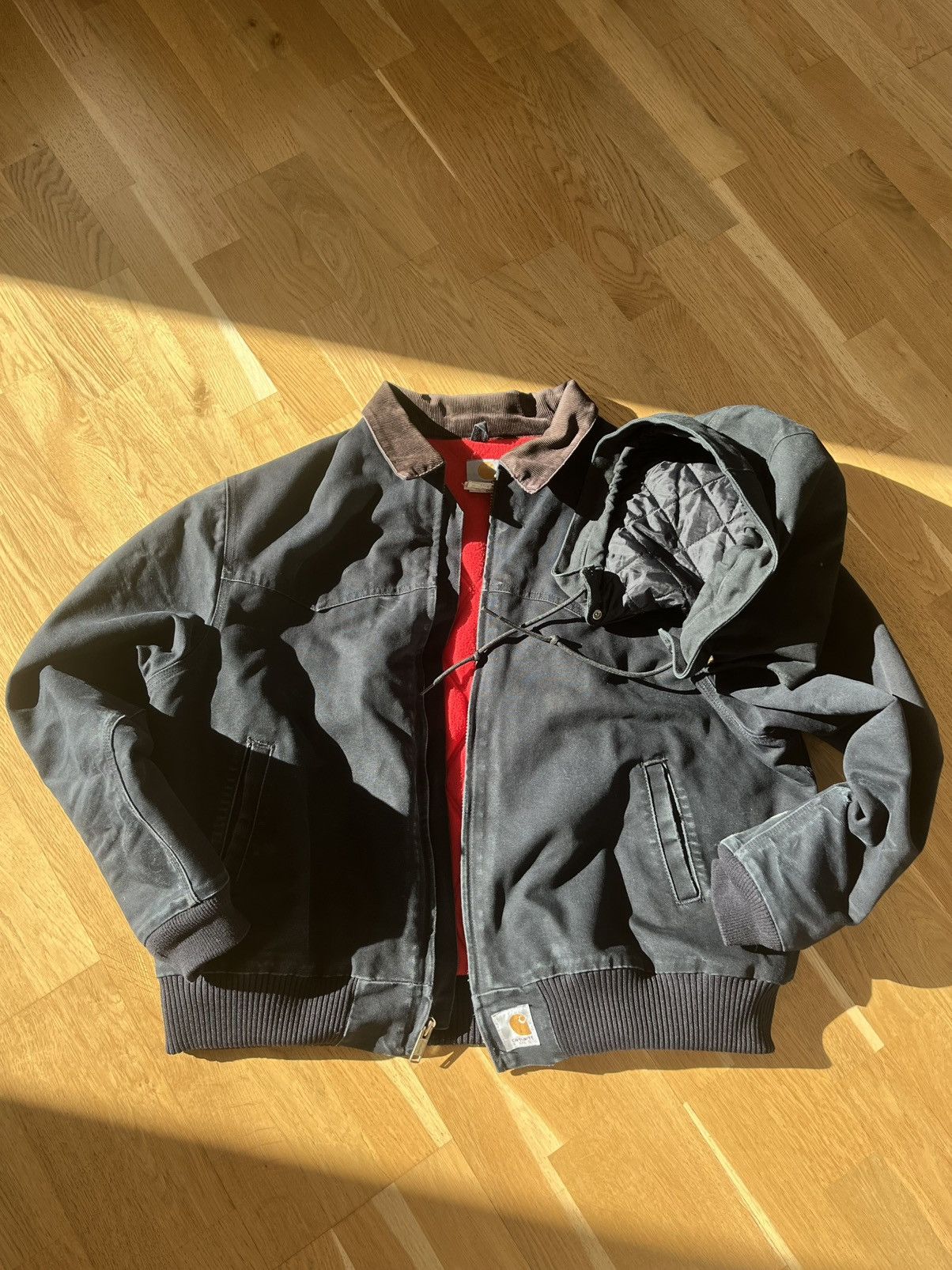 Carhartt vintage j13 Carhartt jacket with removable hood Size US XL / EU 56 / 4 - 1 Thumbnail