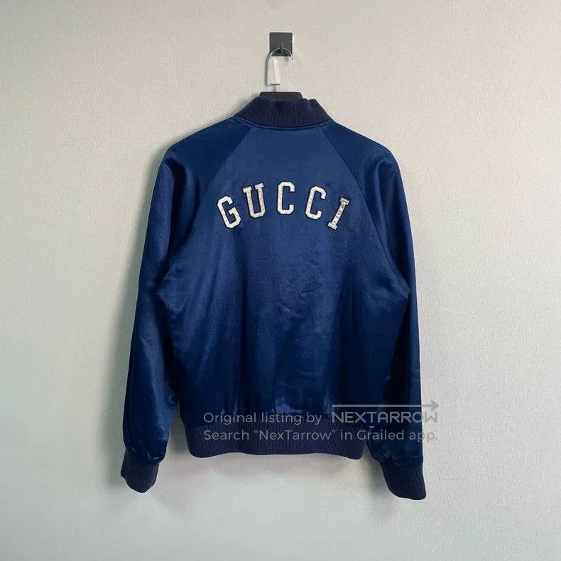 Gucci Gucci x NY Embroidered Letter Jacket. Size US M / EU 48-50 / 2 - 2 Thumbnail