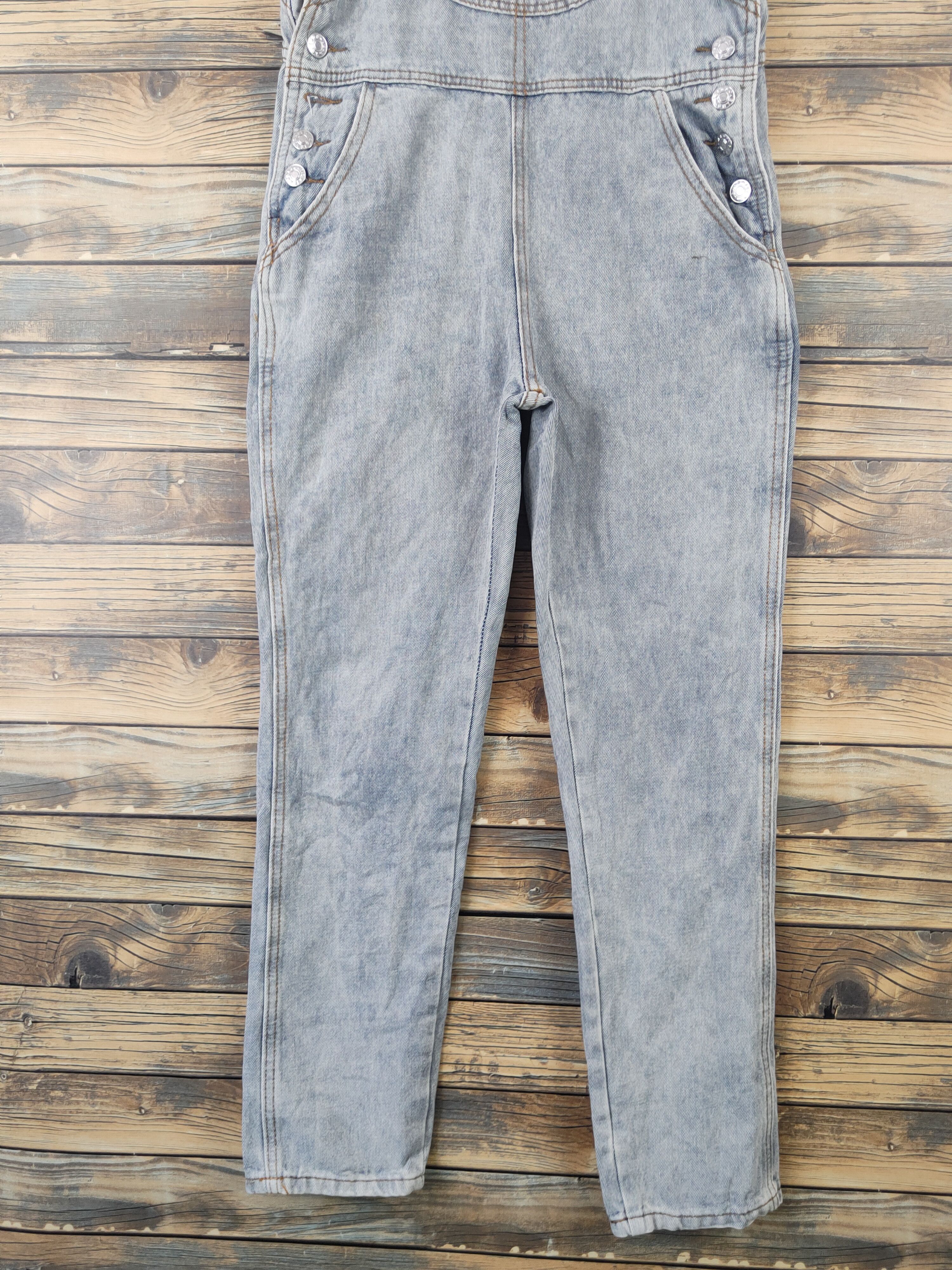 Japanese Brand × Vintage Vintage Japanese Brand Light Blue Denim Jumpsuits Size 30" / US 8 / IT 44 - 5 Thumbnail