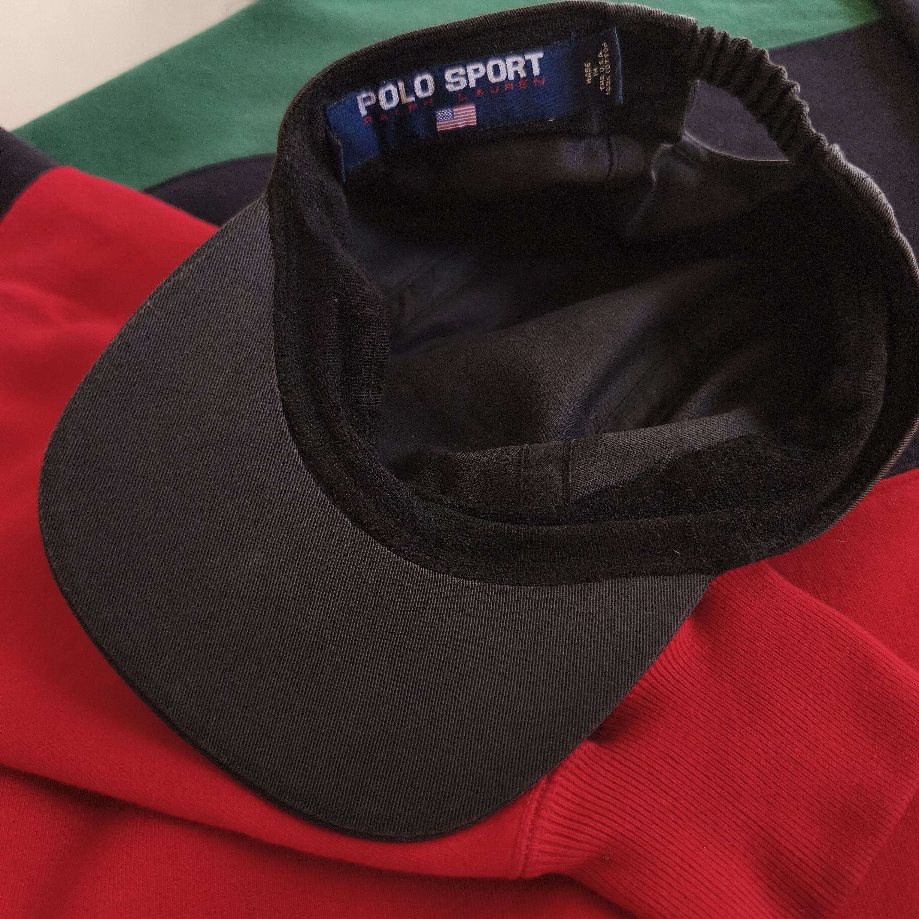 Polo Ralph Lauren Hat polo sport usa vintage Made in usa Size 30 - 6 Thumbnail