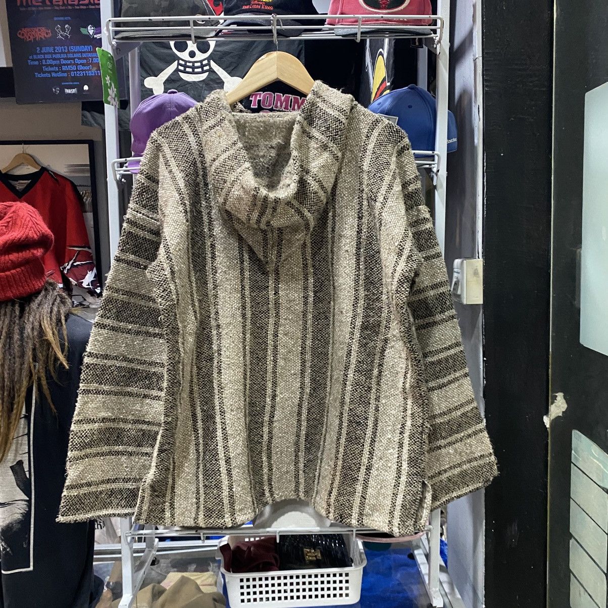 Vintage Vintage Baja Hoodie Drug Rug Blanket Hoodie Surf 80s 90s Size US L / EU 52-54 / 3 - 2 Thumbnail