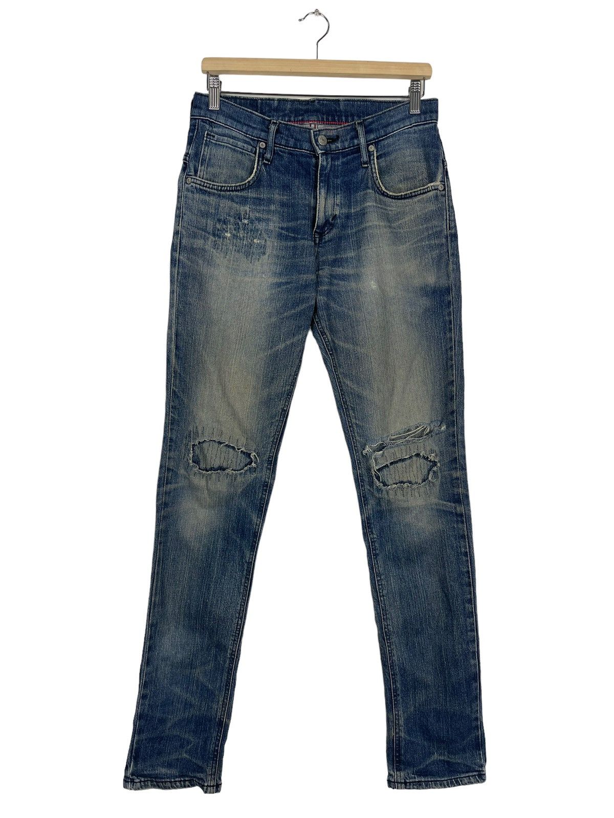 Edwin EDWIN EXCLUSIVE VINTAGE DISTRESSED JEANS Size US 30 / EU 46 - 1 Thumbnail