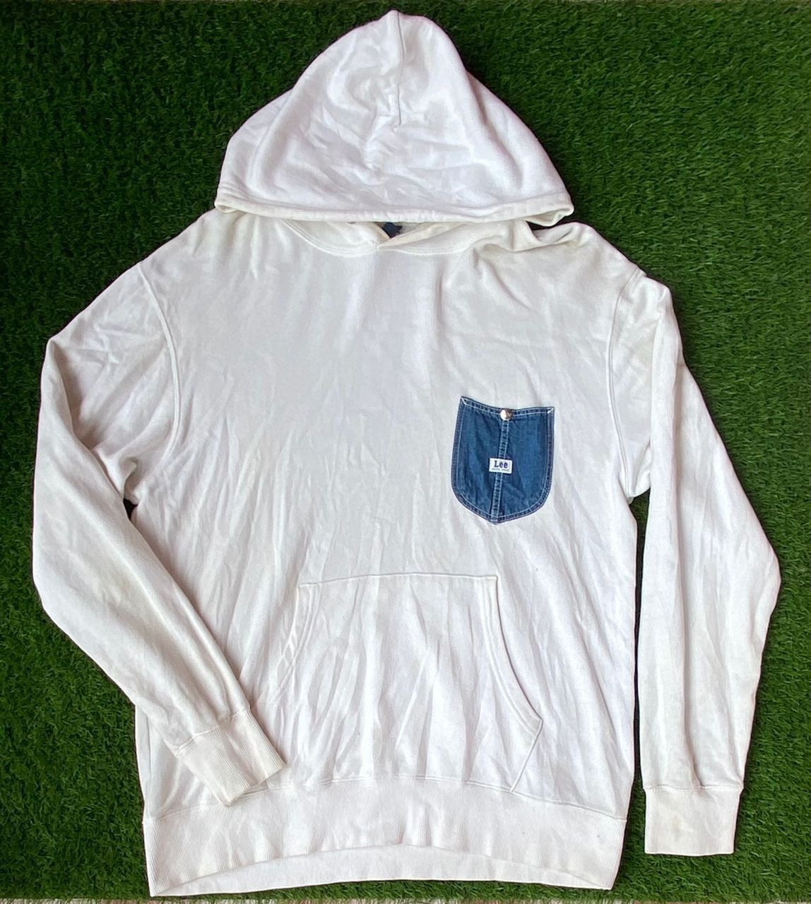 Lee × Vintage Vintage Lee Hooded Size US XL / EU 56 / 4 - 1 Thumbnail