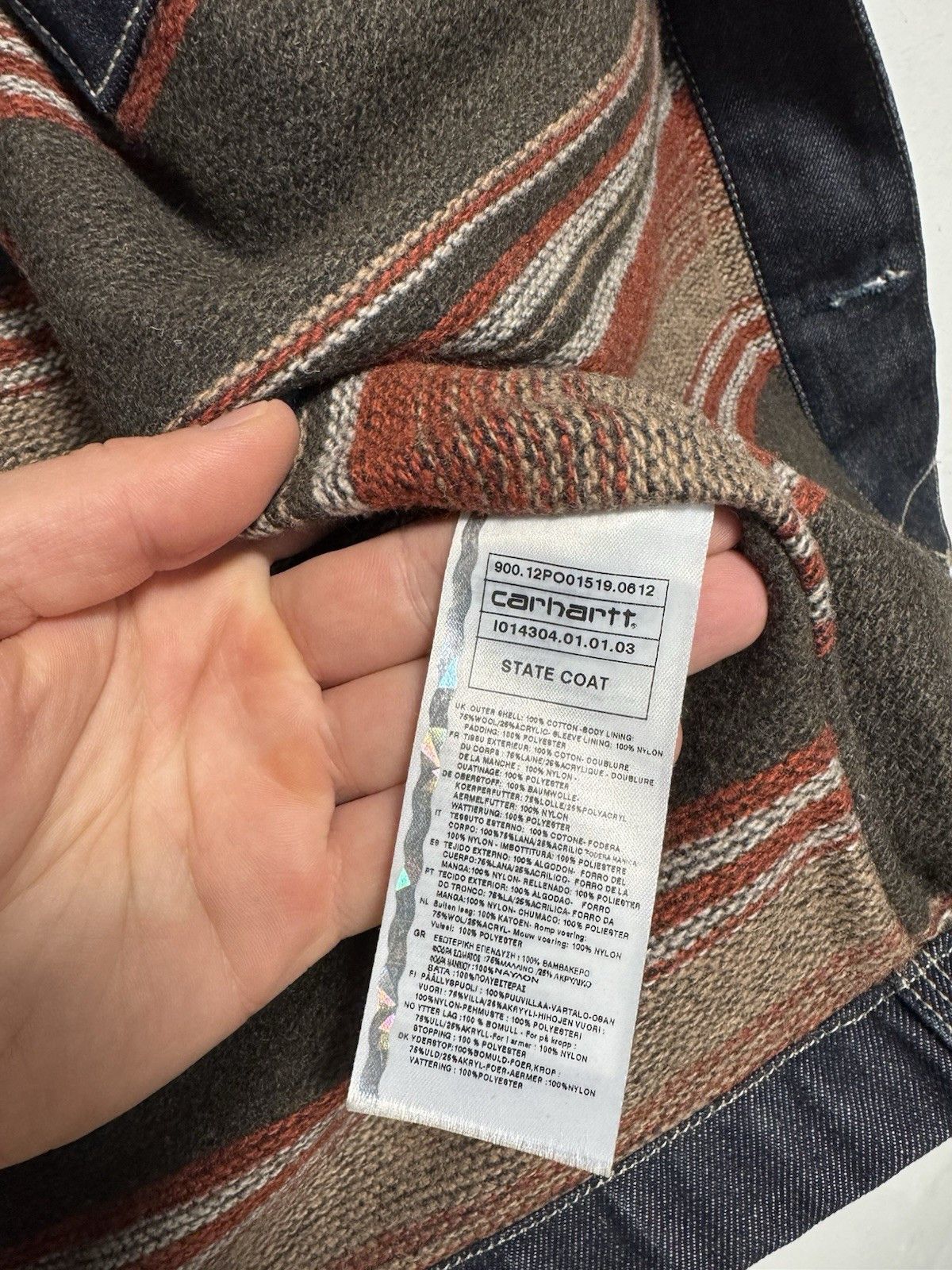 Carhartt Carhartt WIP Heritage Chore State Coat Wool Lining Size US L / EU 52-54 / 3 - 10 Thumbnail