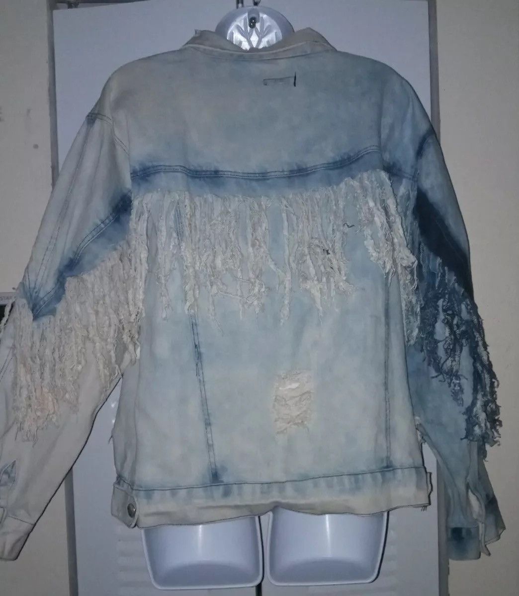 Other KROIX Womens Distressed Acid Washed Frayed Fringe Denim 3XL Size 3XL / US 20-22 - 9 Thumbnail