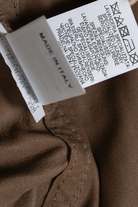 Brunello Cucinelli Brunello Cucinelli, brown suede shirt Size US XXL / EU 58 / 5 - 9 Thumbnail