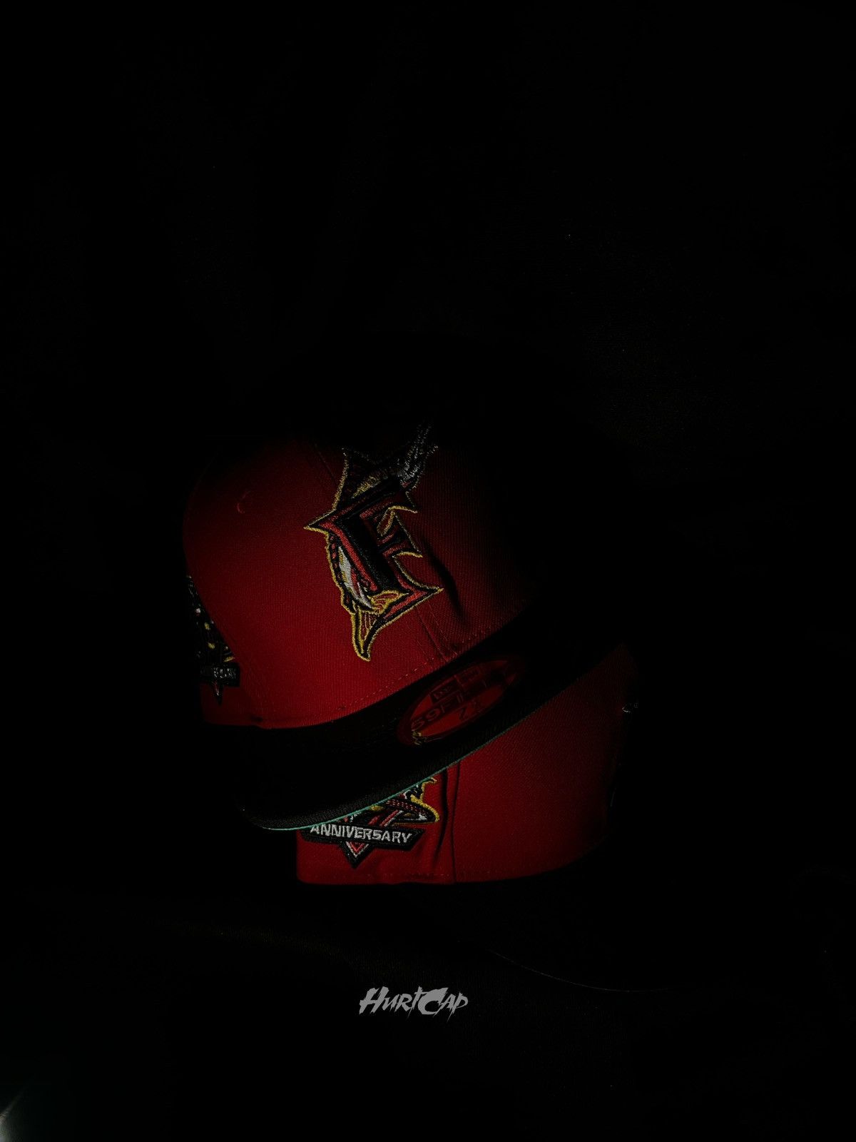 Other Dolphins Florida (Red) fitted hat Size ONE SIZE - 1 Thumbnail