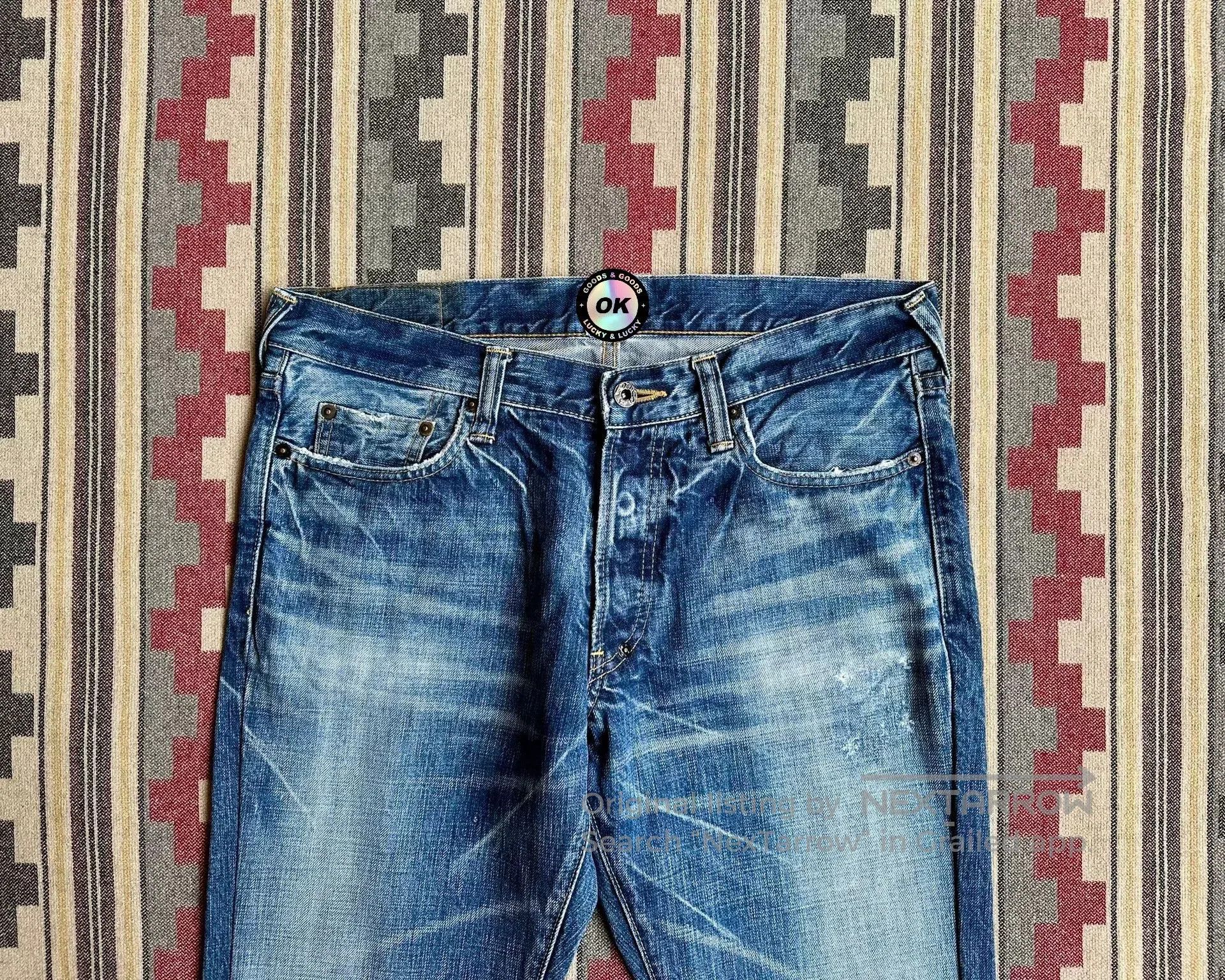 Prps Prps Heavily Washed Distressed Jeans. Size US 32 / EU 48 - 3 Thumbnail
