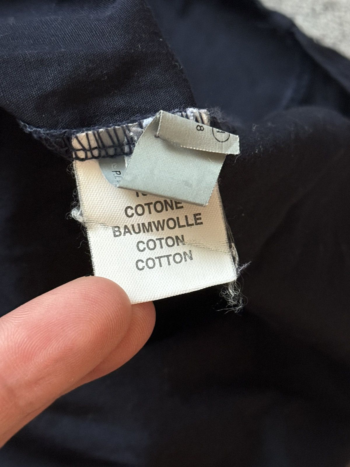 Vintage Provocation 46 dark blue dress relaxed sleeves avantgarde Size L / US 10 / IT 46 - 10 Thumbnail