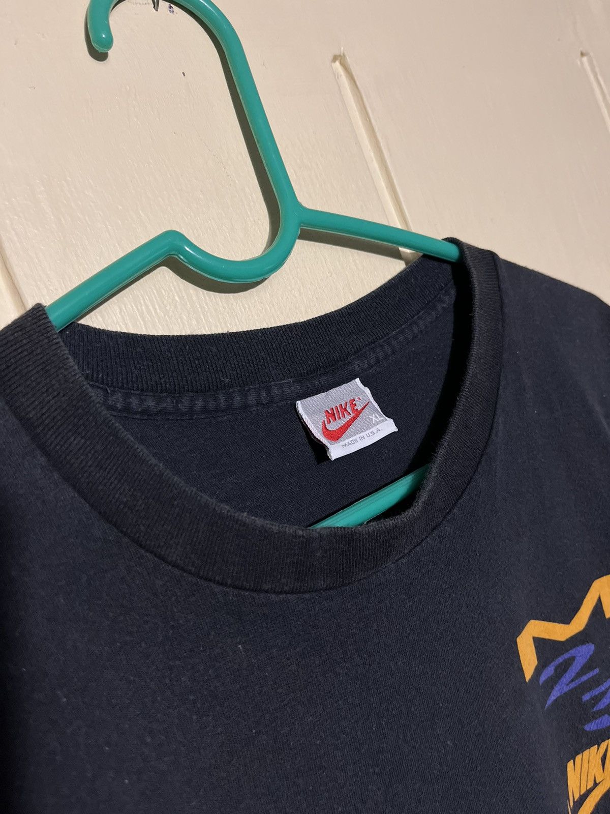 Nike XL 1980 Nike Single Stitch Jordan Shirt Black Gray White tag Size US XL / EU 56 / 4 - 3 Thumbnail
