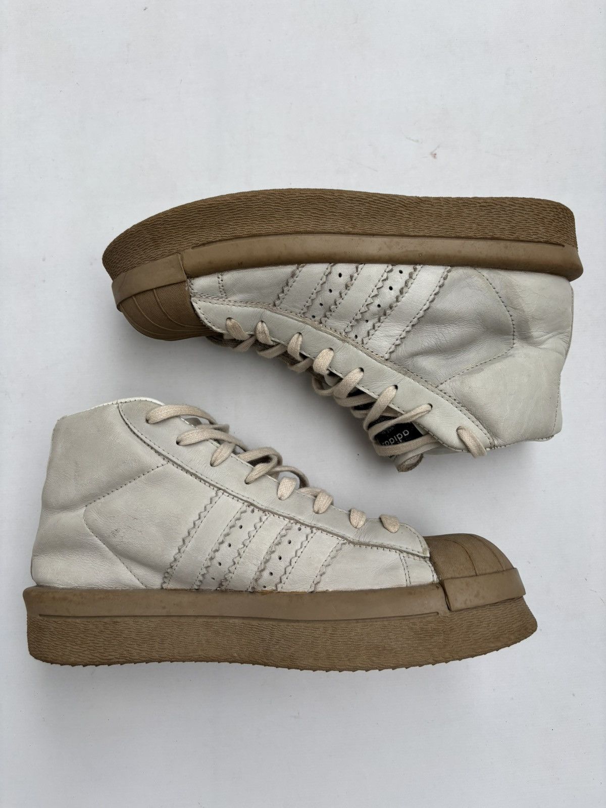 Adidas × Rick Owens AW16 Milk Mastodon Pro Model Size US 8 / EU 41 - 3 Thumbnail