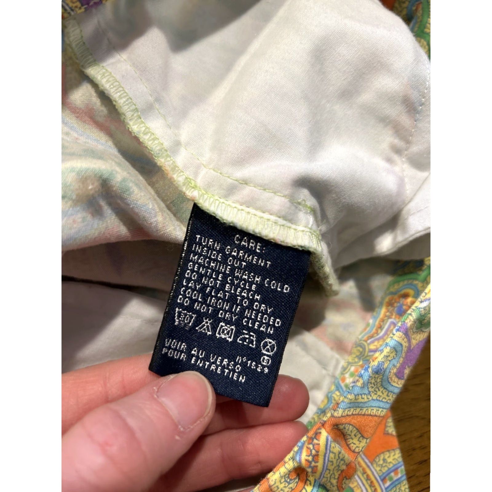 Ralph Lauren Ralph Lauren Golf Pants Womens Cropped Multicolor Paisley Print 8 Inseam 25 Peaceful 90s Art Festival Preppy City Beach Flower Tailored Size 30" / US 8 / IT 44 - 6 Thumbnail