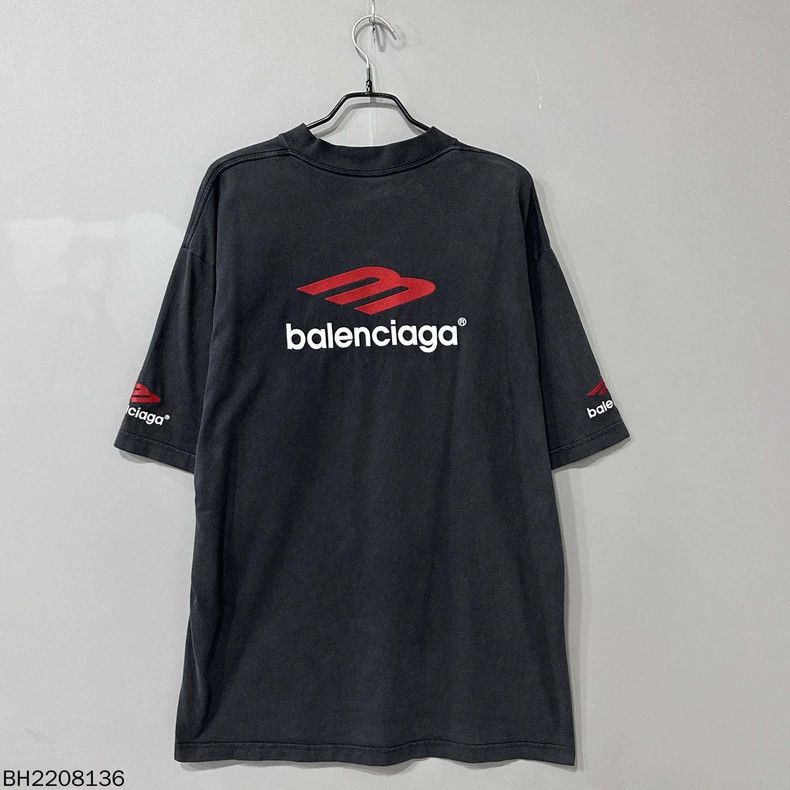 Balenciaga Balenciaga 3B Embroidered Logo Short Sleeve Size US M / EU 48-50 / 2 - 2 Thumbnail