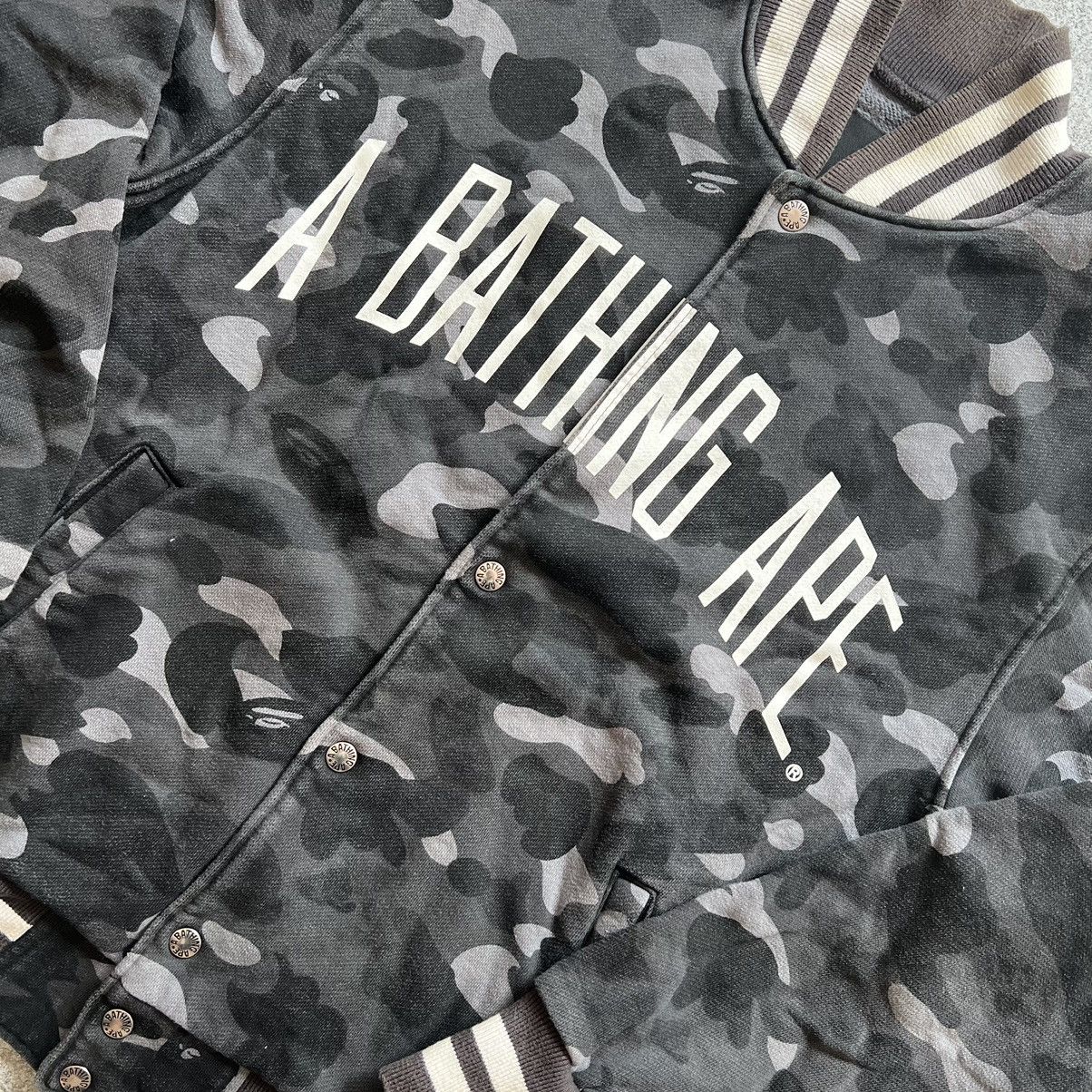 Bape Color Camo Varsity Jacket Size US M / EU 48-50 / 2 - 2 Thumbnail