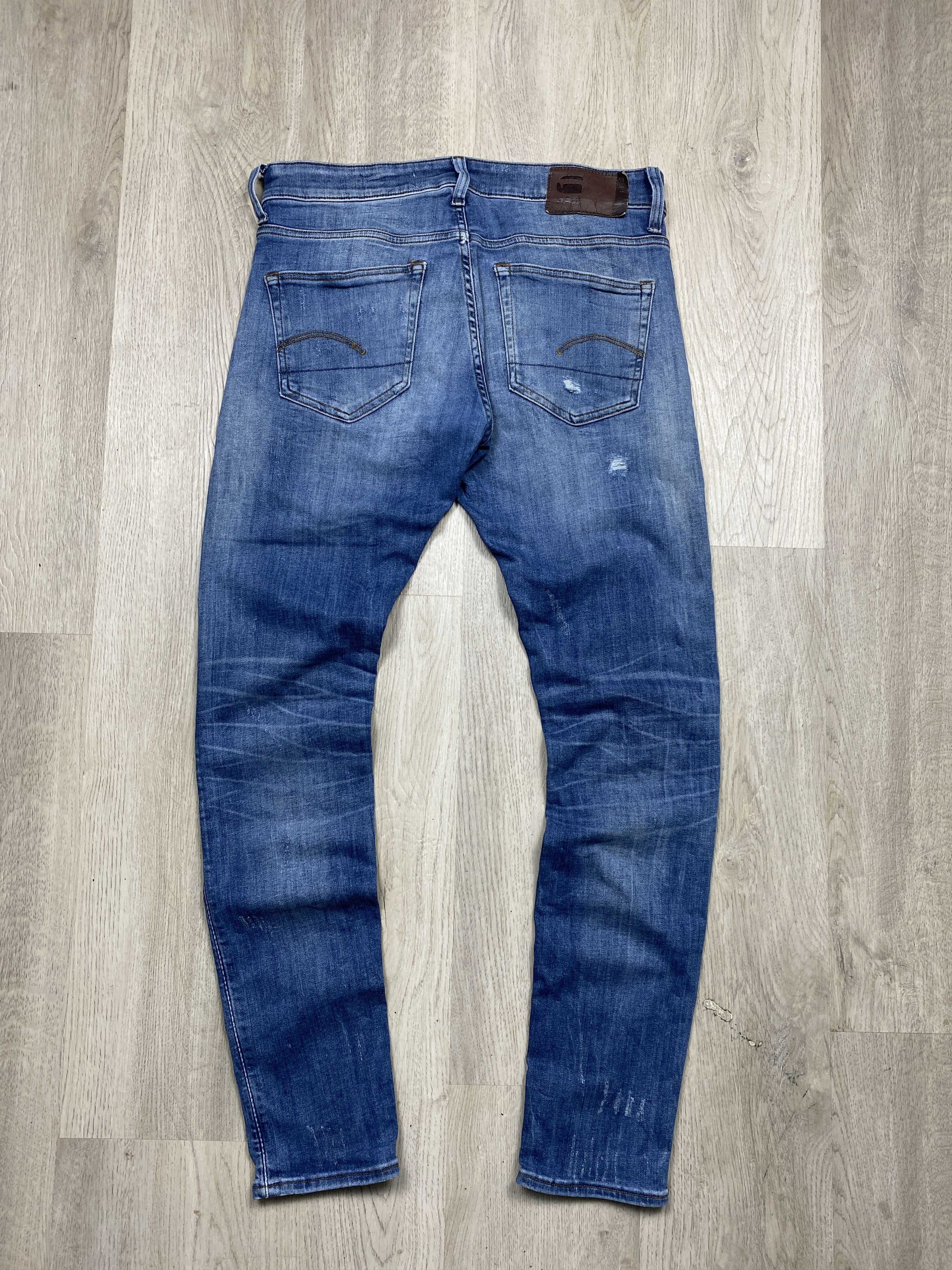 G-Star G Star Raw Vintage Mens Restored Denim Pants Jeans Size US 31 - 7 Thumbnail