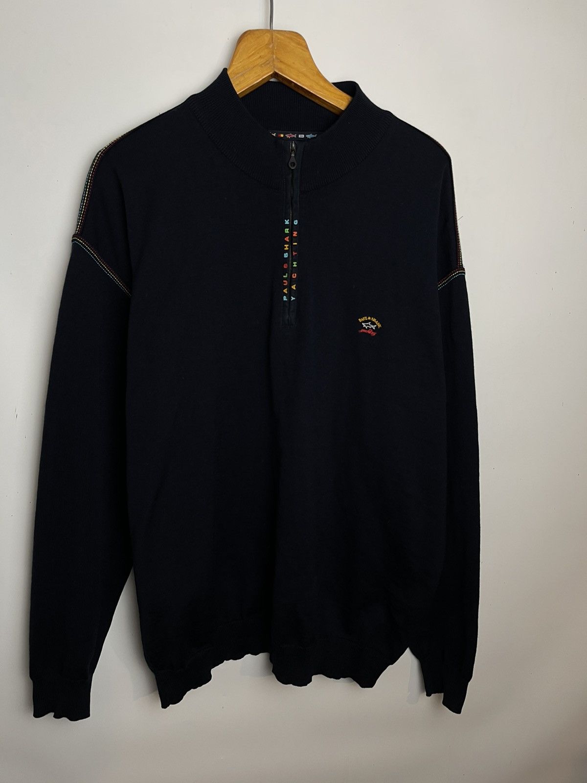 Paul & Shark ✅RARE✅1/3 Zip Sweater Paul Shark Size US XL / EU 56 / 4 - 1 Thumbnail
