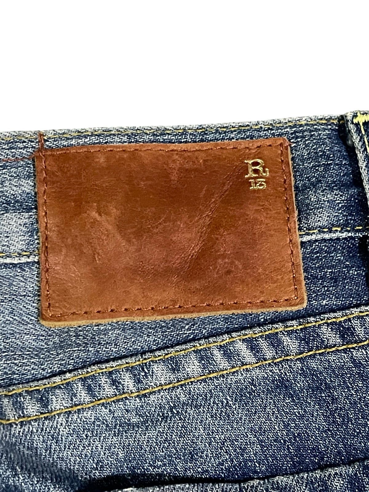 R13 R13 Boyfriend Jeans Size 29" - 9 Thumbnail