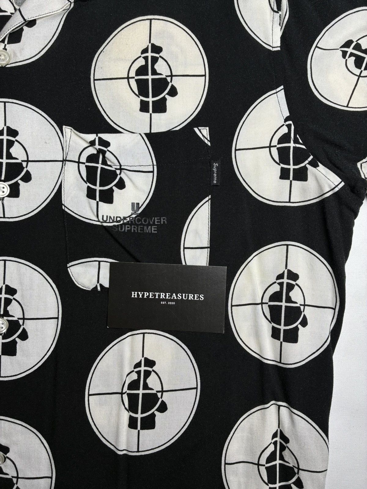 Supreme Supreme UNDERCOVER/Public Enemy Rayon Shirt Size US M / EU 48-50 / 2 - 2 Thumbnail