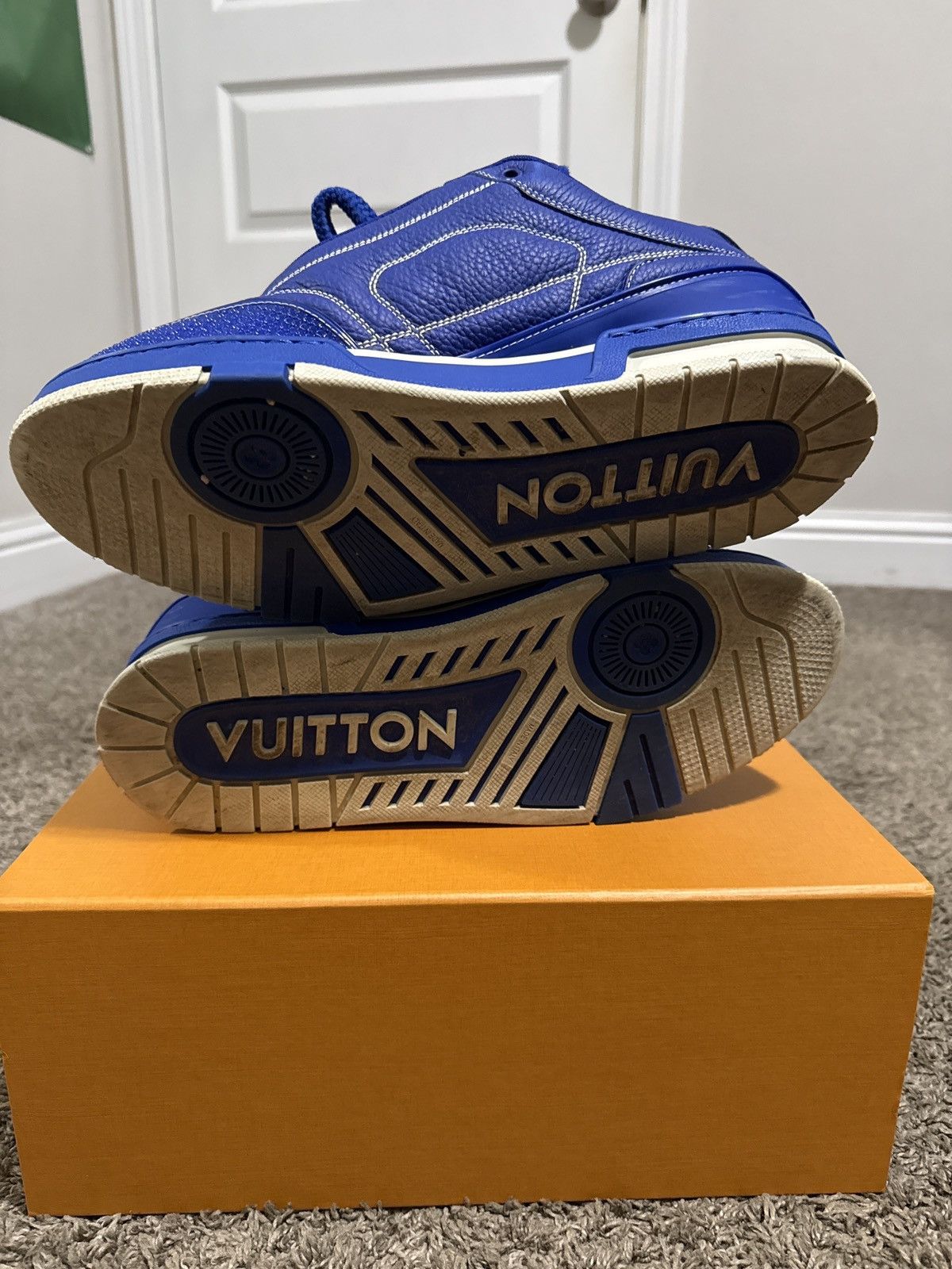 Louis Vuitton Louis Vuitton LV Skate Sneaker “Blue” Size US 11 / EU 44 - 7 Thumbnail