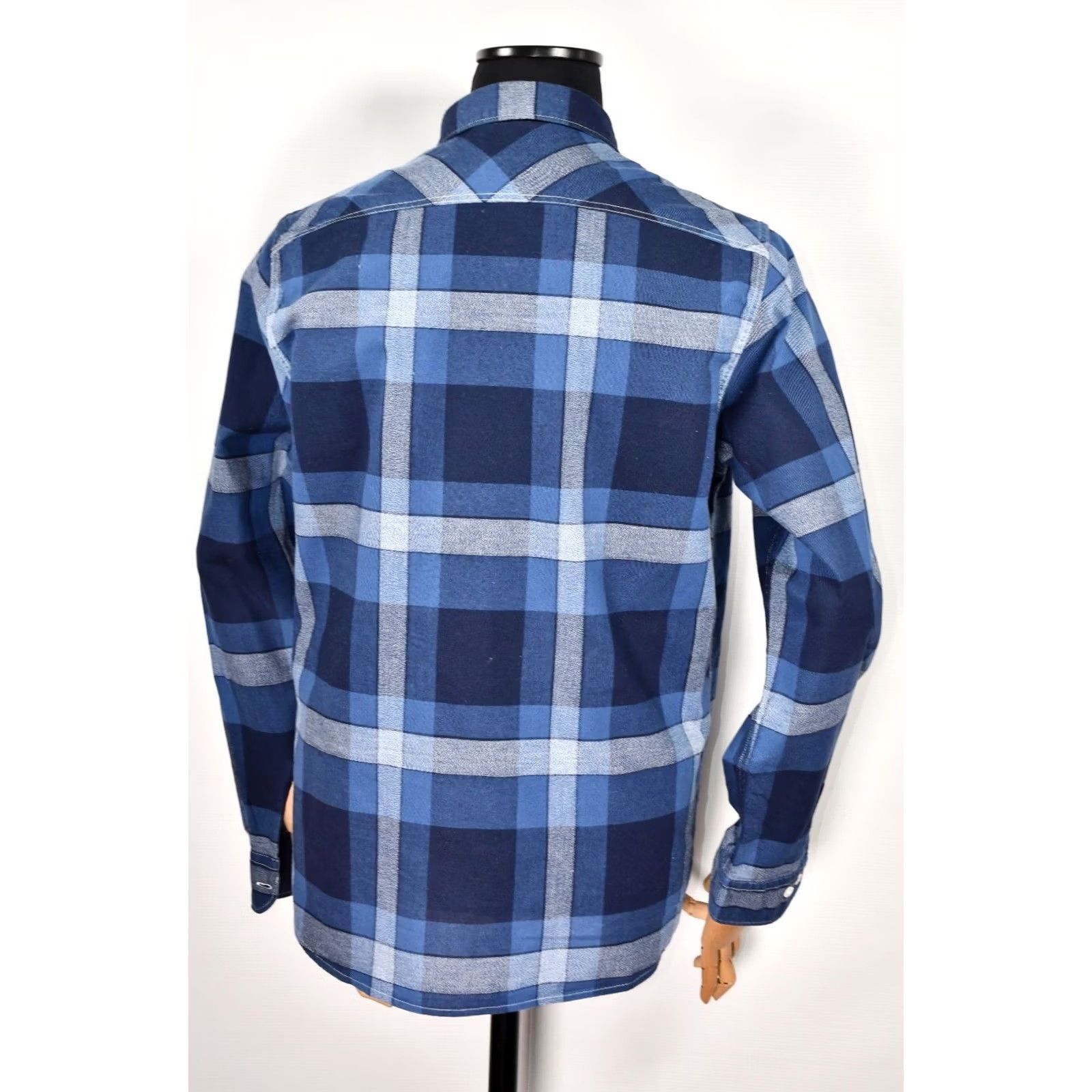 Lee LEE 101 Men’s Plaid Blue Shirt Long Sleeve L Button-Up Casual Shirt Size US L / EU 52-54 / 3 - 6 Thumbnail