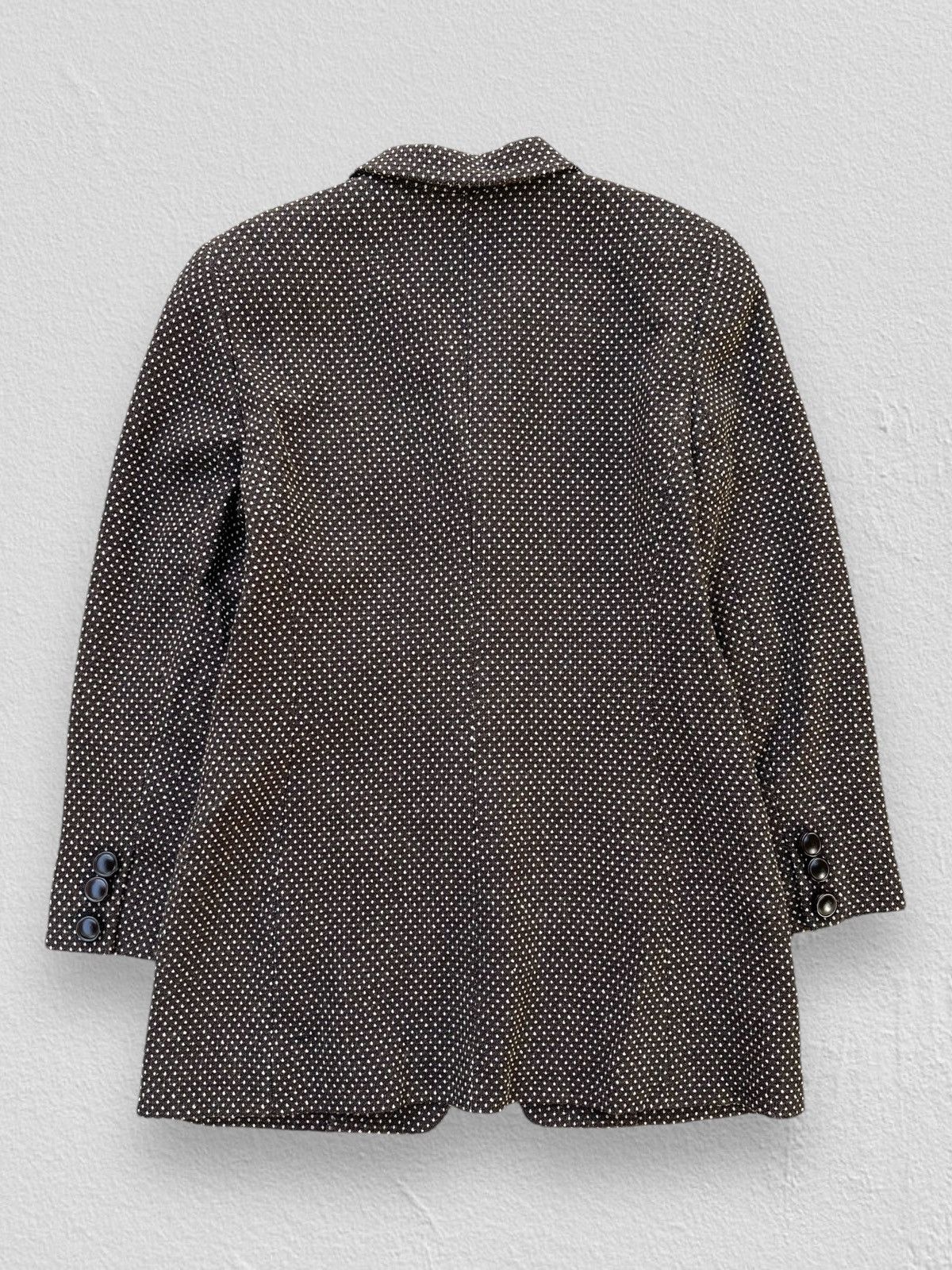 Christian Dior Monsieur 🔥Vintage Christian Dior Polka Dot Button Jacket Size M / US 6-8 / IT 42-44 - 3 Thumbnail