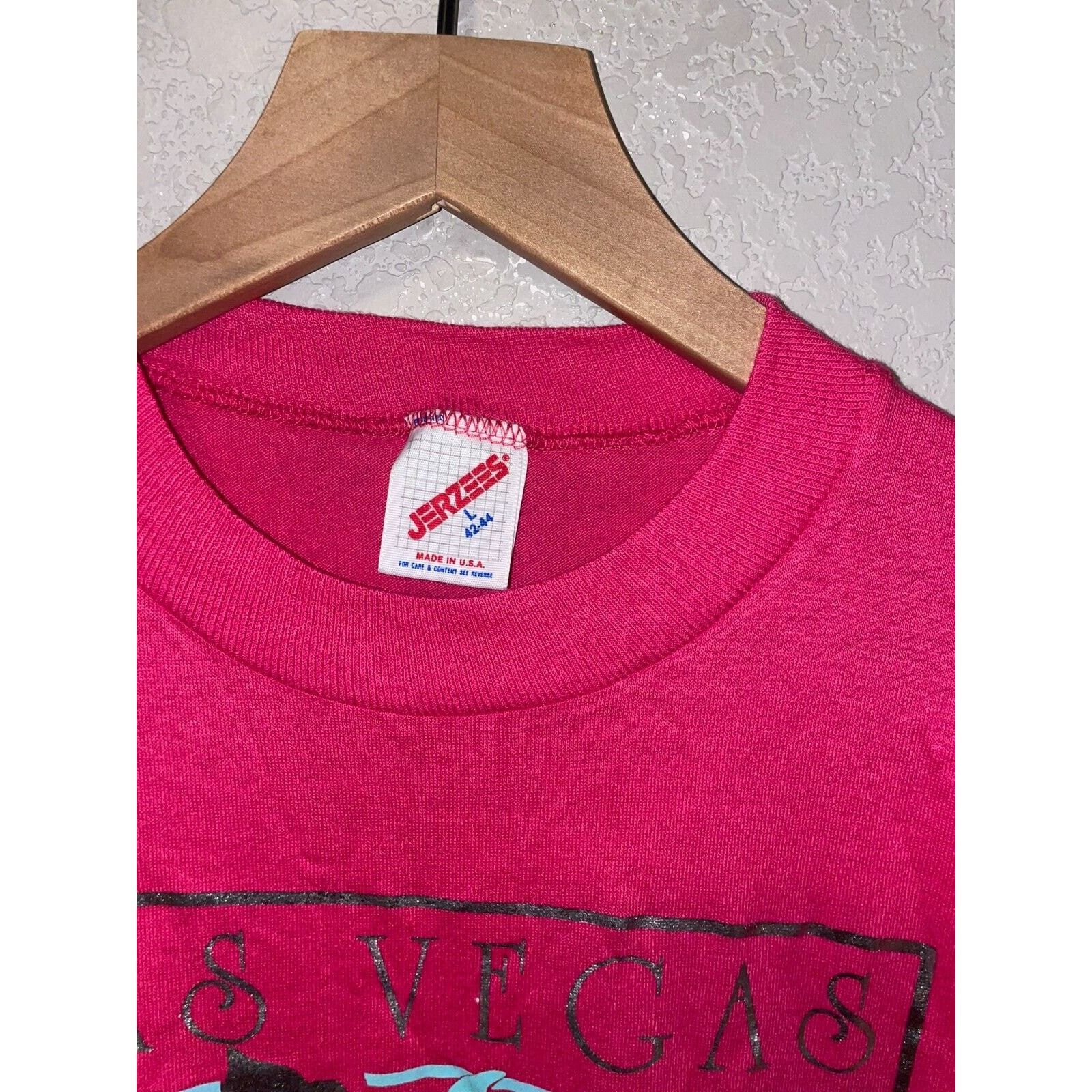 Jerzees Vintage Test Print Shirt Lake Tahoe Napa Bears Tee VTG 90s L Size US L / EU 52-54 / 3 - 9 Thumbnail