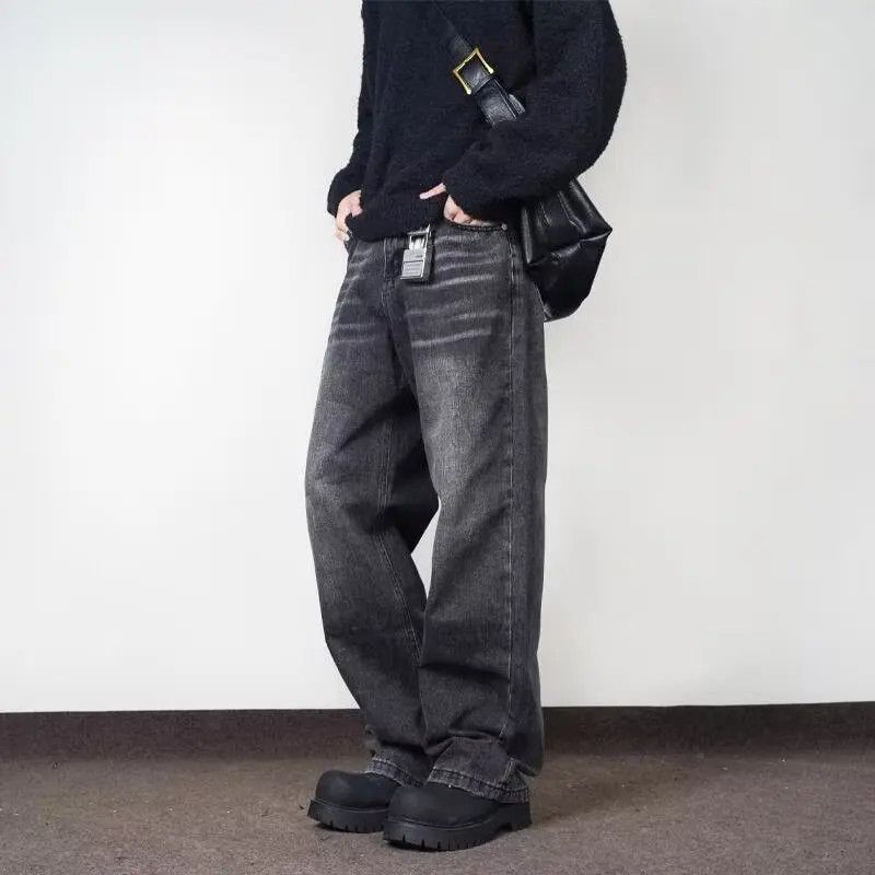 Japanese Brand × Jean Retro hip-hop straight leg loose jeans Size US 32 / EU 48 - 3 Thumbnail