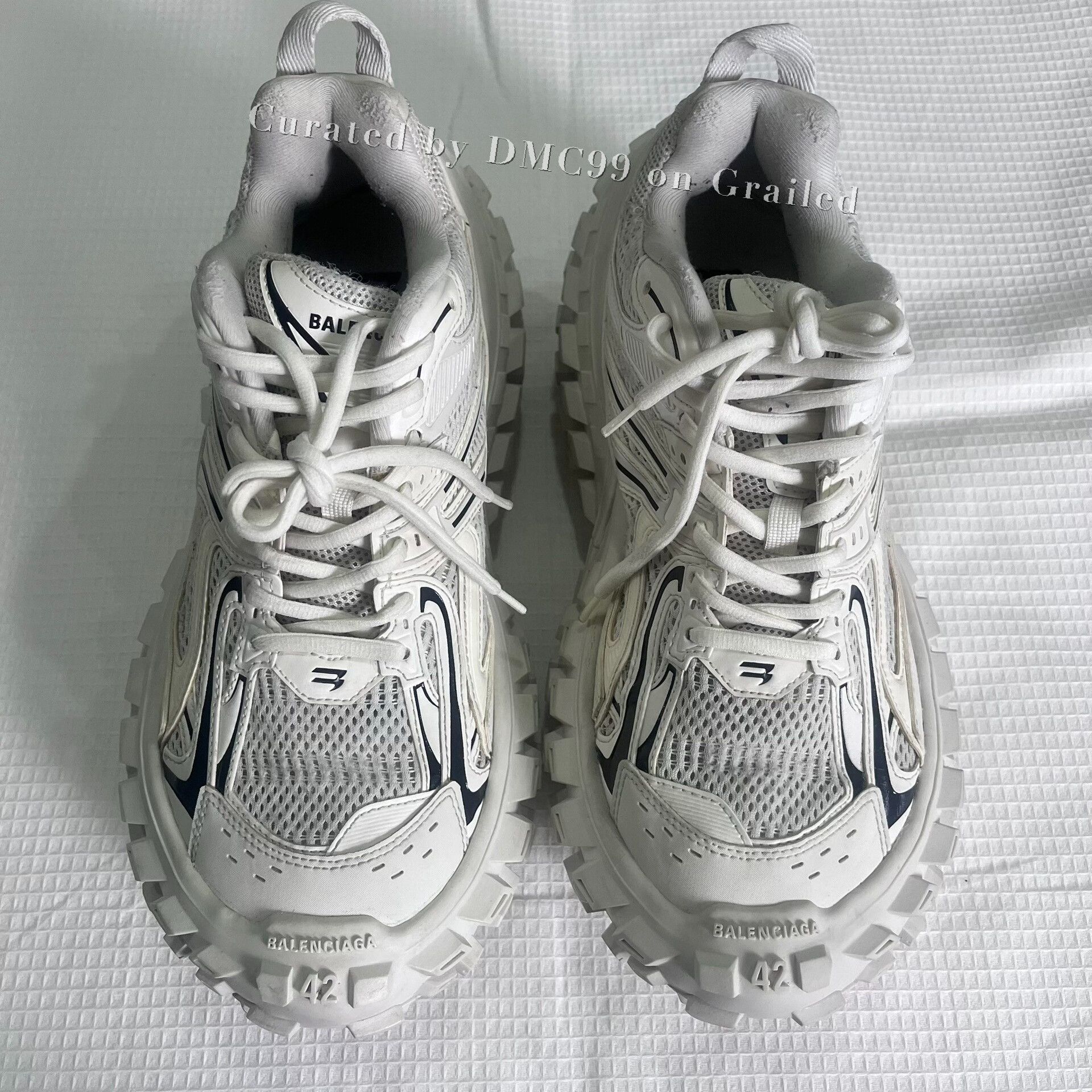 Balenciaga Balenciaga Runner Sneakers White Red Size 42. | Grailed