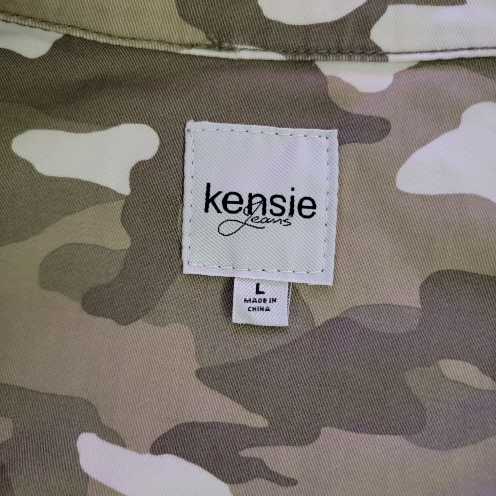 Other Kensie Jeans Camouflage Military Style Jacket L Cotton/Spand Size L / US 10 / IT 46 - 3 Thumbnail