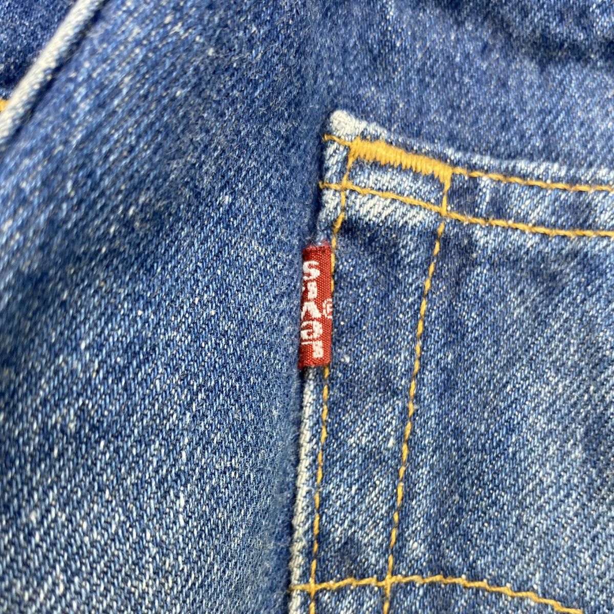 Levi's Vintage Clothing 🇺🇸1990s Vintage Levis 501 29x32 Straight Leg Faded Jeans Size US 29 - 12 Thumbnail