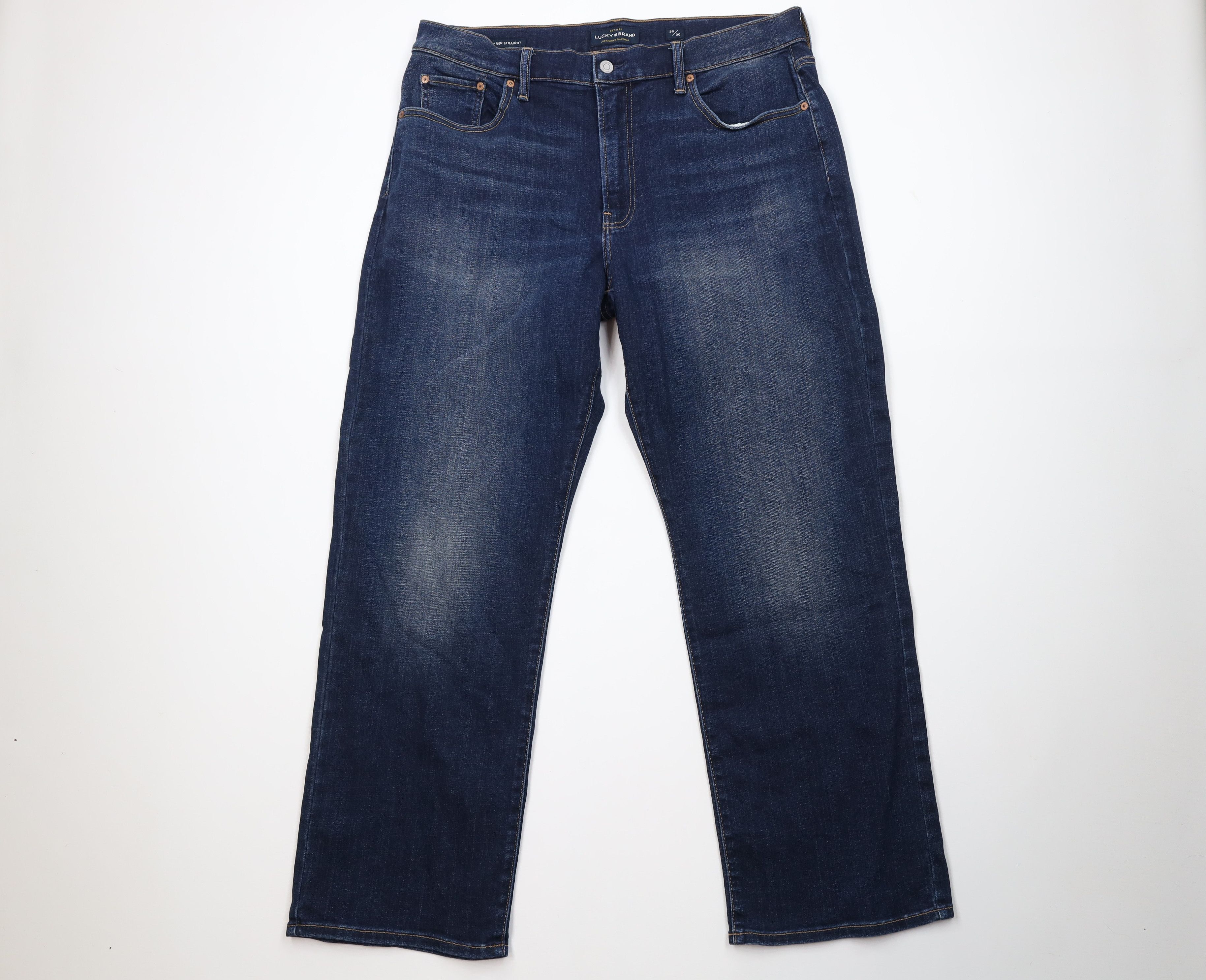Lucky Brand Vintage Y2K Lucky Brand 181 Relaxed Straight Wide Leg Jeans Size US 36 / EU 52 - 1 Thumbnail