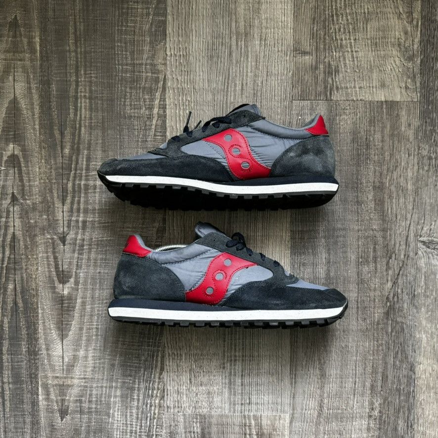 Saucony × Vintage SAUCONY • Jazz Original "Navy & Red" (12M) Size US 12 / EU 45 - 2 Thumbnail