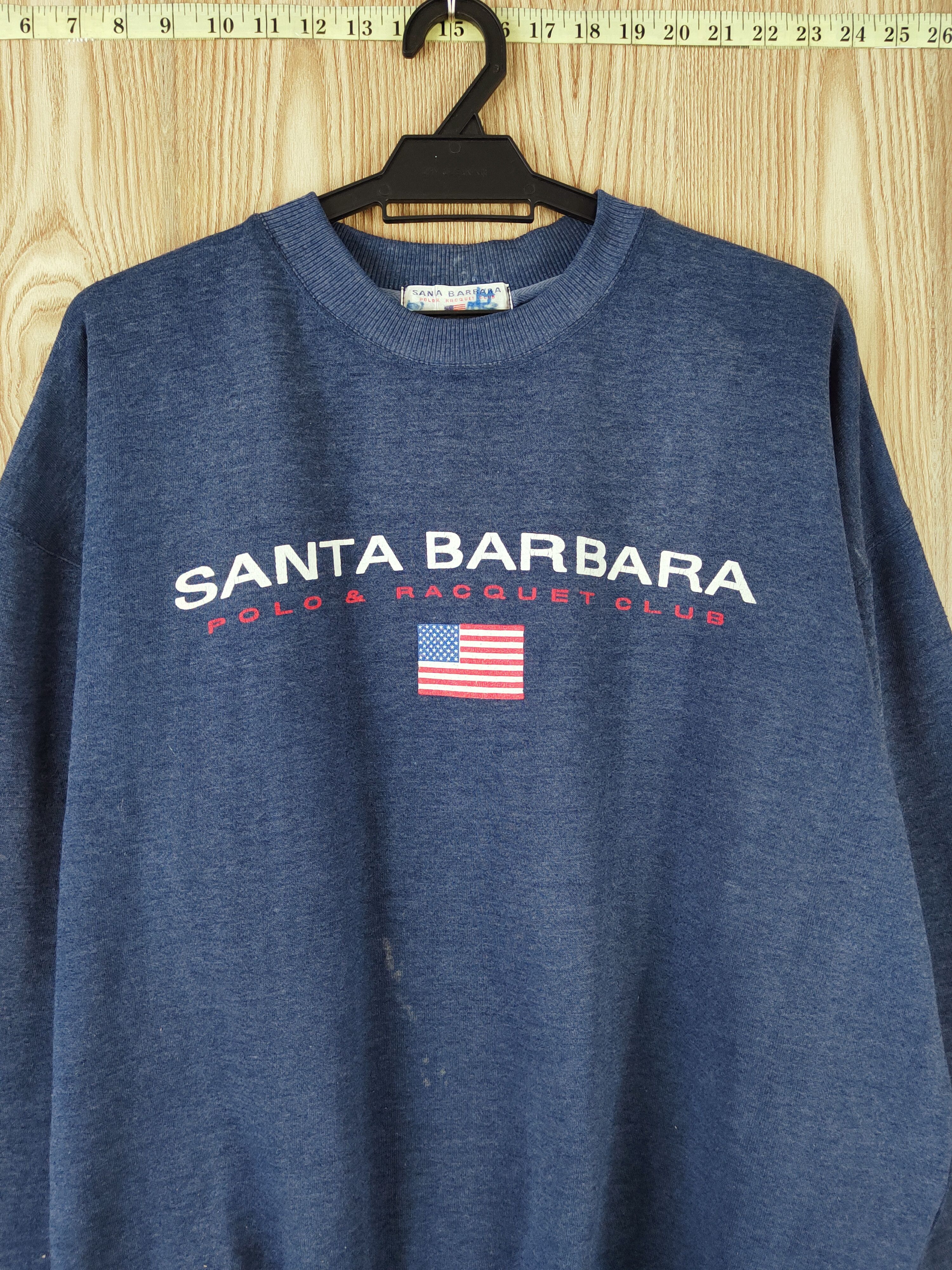 Japanese Brand Vintage Santa Barbara Navy Sweatshirts Size US XL / EU 56 / 4 - 2 Thumbnail