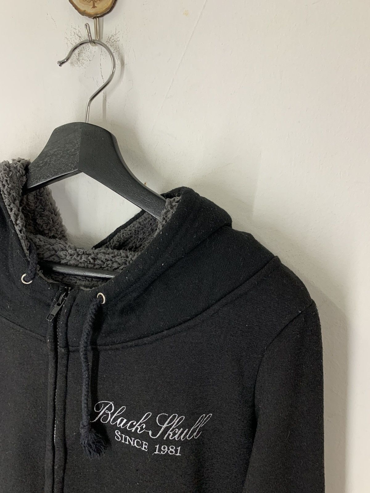 Japanese Brand Japanese Brand Black Skull Sweater Hoodie Slim Size US S / EU 44-46 / 1 - 6 Thumbnail