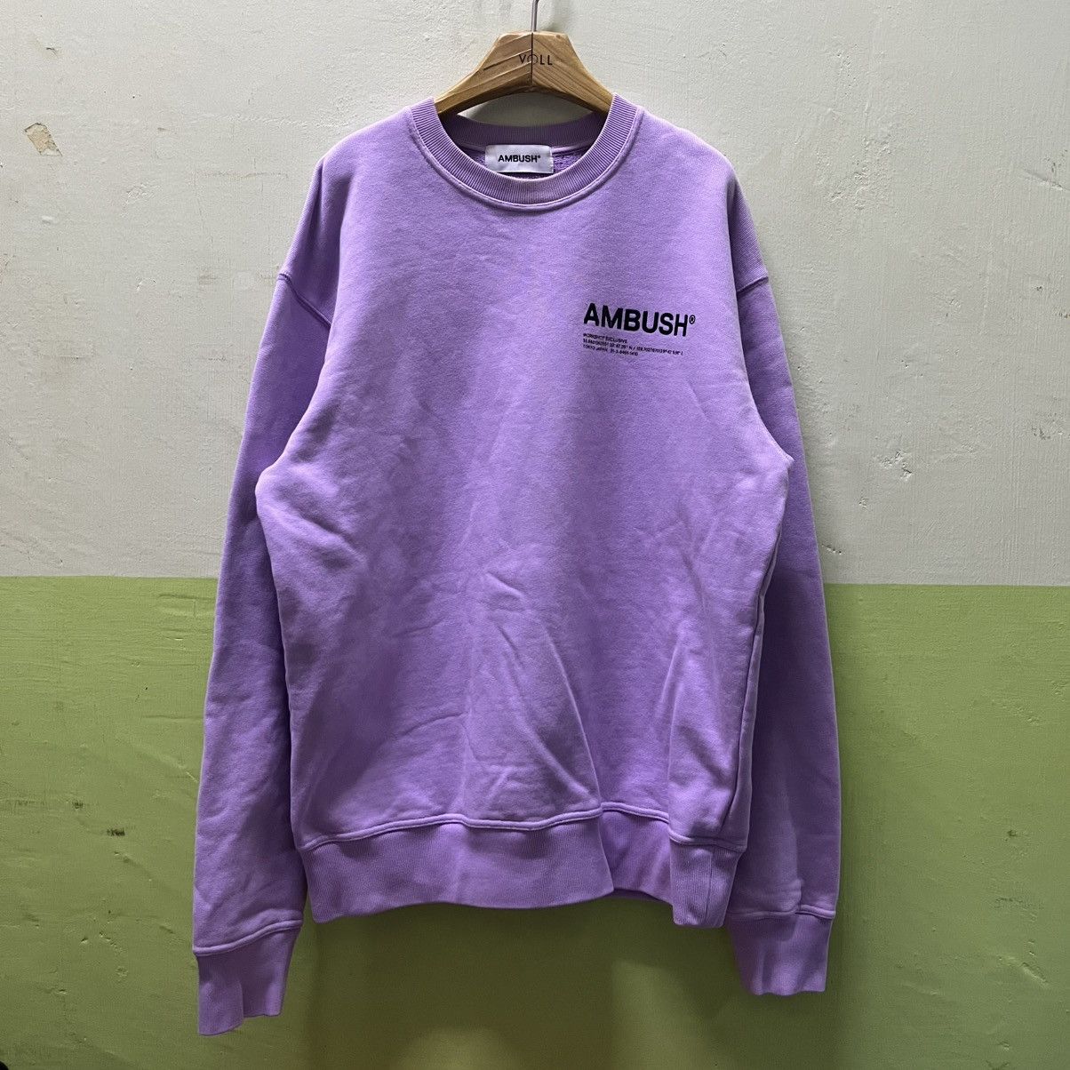 Rare Ambush Design Workshop Crewneck Sweatshirt