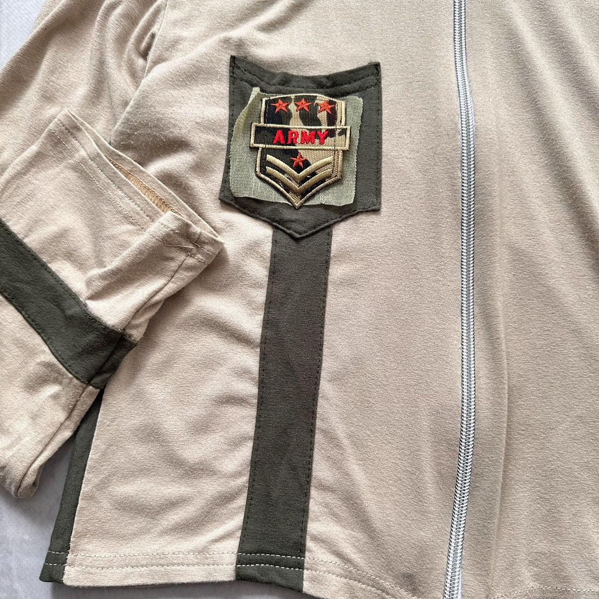 Hysteric Glamour × Undercover Vintage Military Army Zip Sweatshirt Y2K PPFM Vibe Size M / US 6-8 / IT 42-44 - 8 Thumbnail