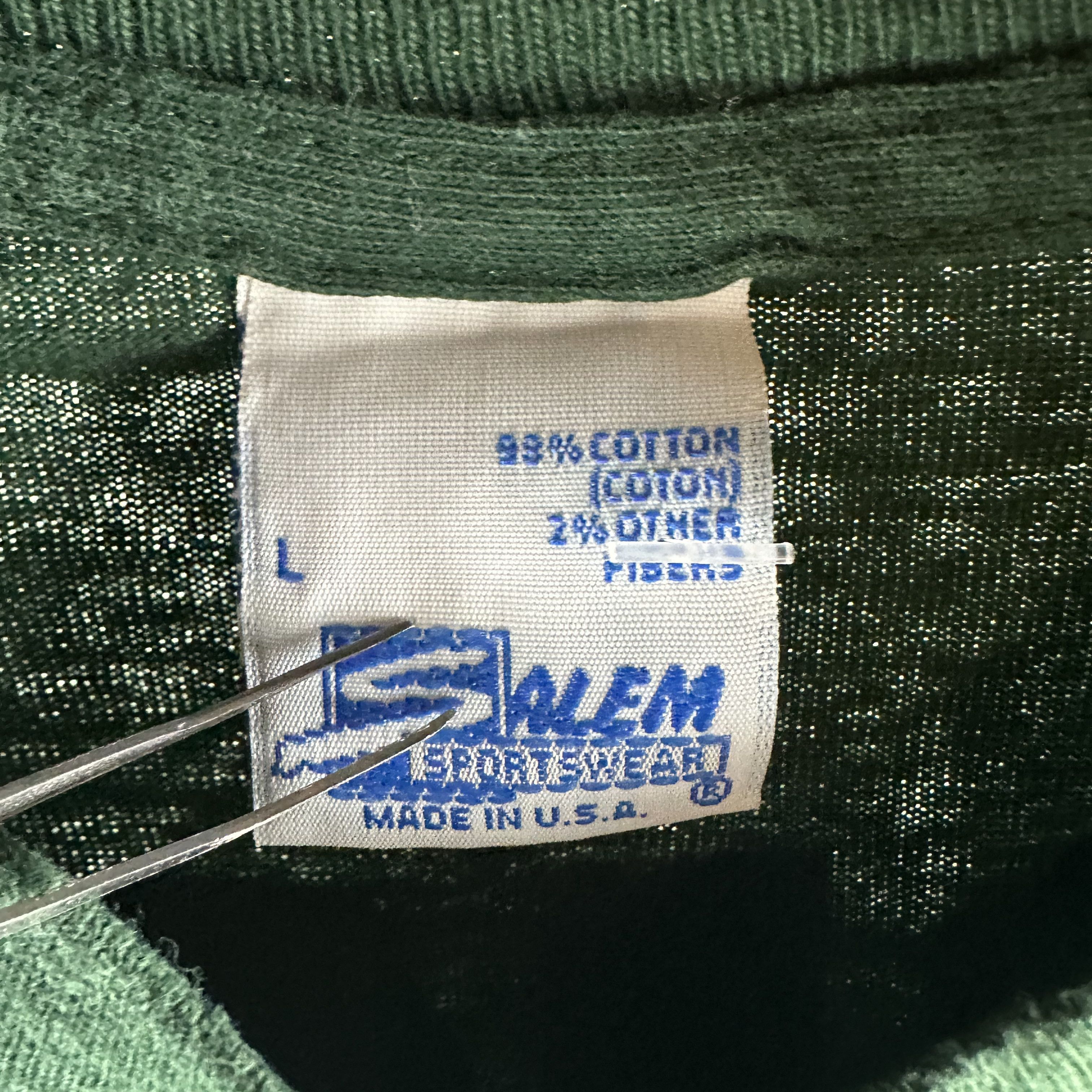 Vintage Vintage 1994 Green Bay Packers NFL Salem AOP T-Shirt Size US XL / EU 56 / 4 - 6 Thumbnail