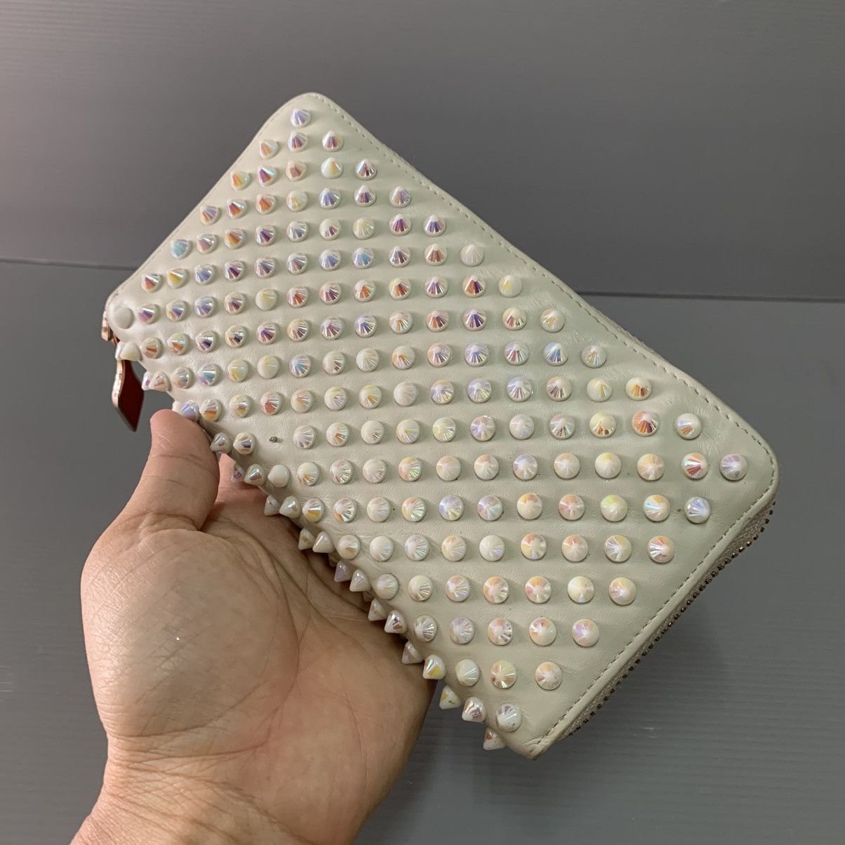 Christian Louboutin Christian Louboutin Spike Long Wallet Size ONE SIZE - 6 Thumbnail